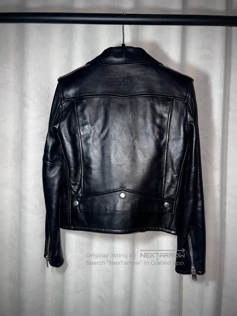 Saint Laurent Paris Saint Laurent Paris Moto Leather Jacket i Size XS / US 0-2 / IT 36-38 - 2 Thumbnail