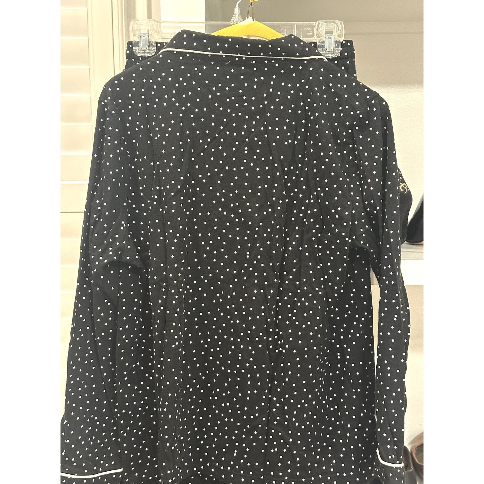 Other Joyarsia Women's Black White Polka Dot Pajama Set S NWOT Size ONE SIZE - 6 Thumbnail