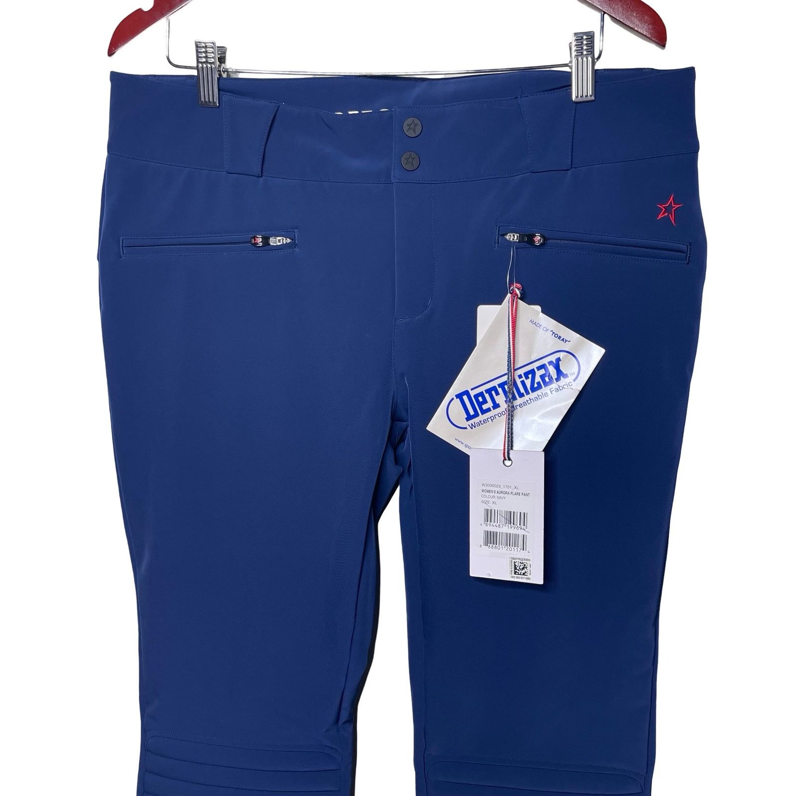 Perfect Moment NWT Perfect Moment Navy Blue Aurora Flare Ski Pants sz XL Size 34" / US 12 / IT 48 - 5 Thumbnail