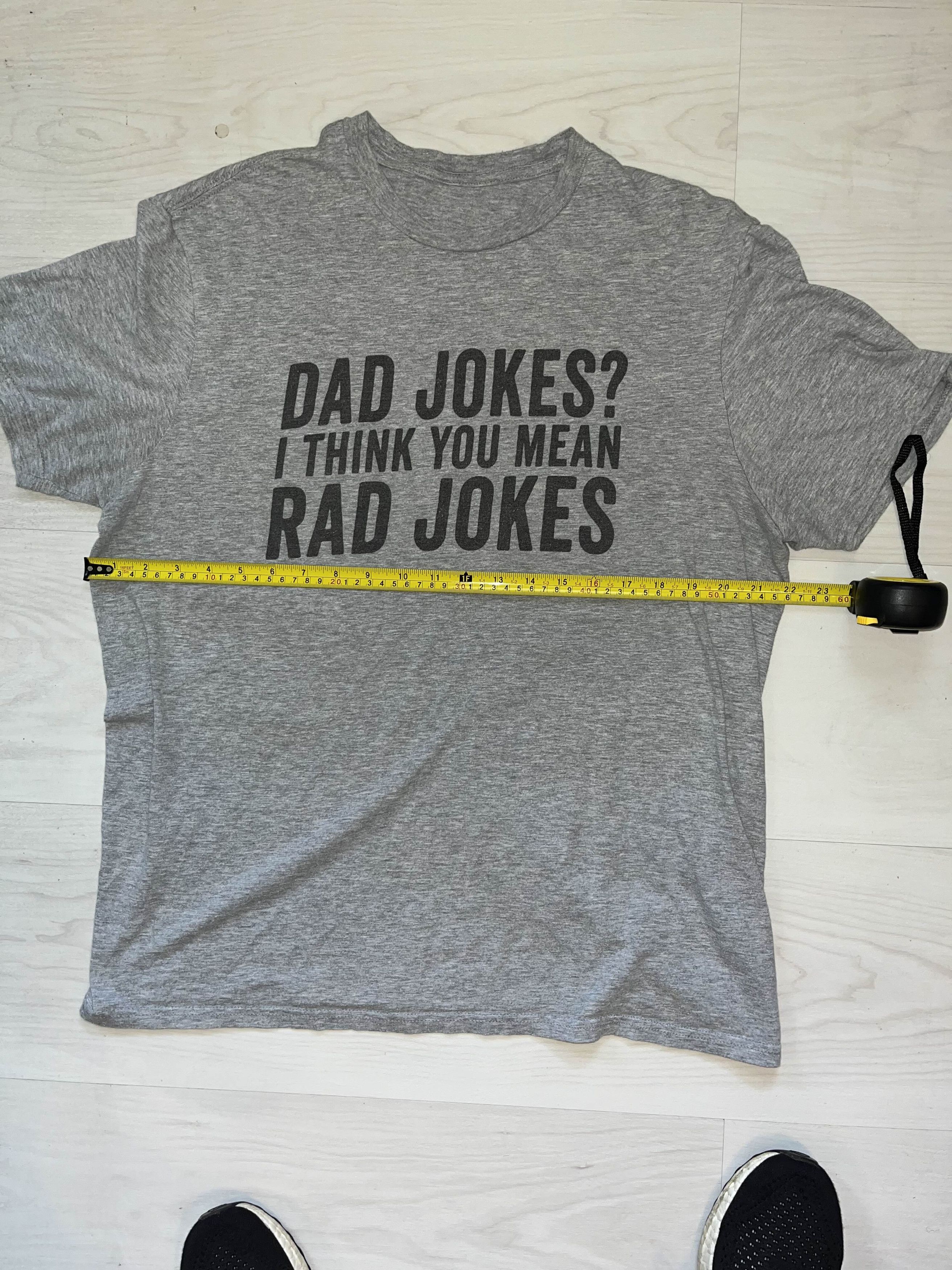 Vintage Y2K Dad Jokes? I Think You Mean Rad Jokes Funny Shirt Size US L / EU 52-54 / 3 - 4 Thumbnail