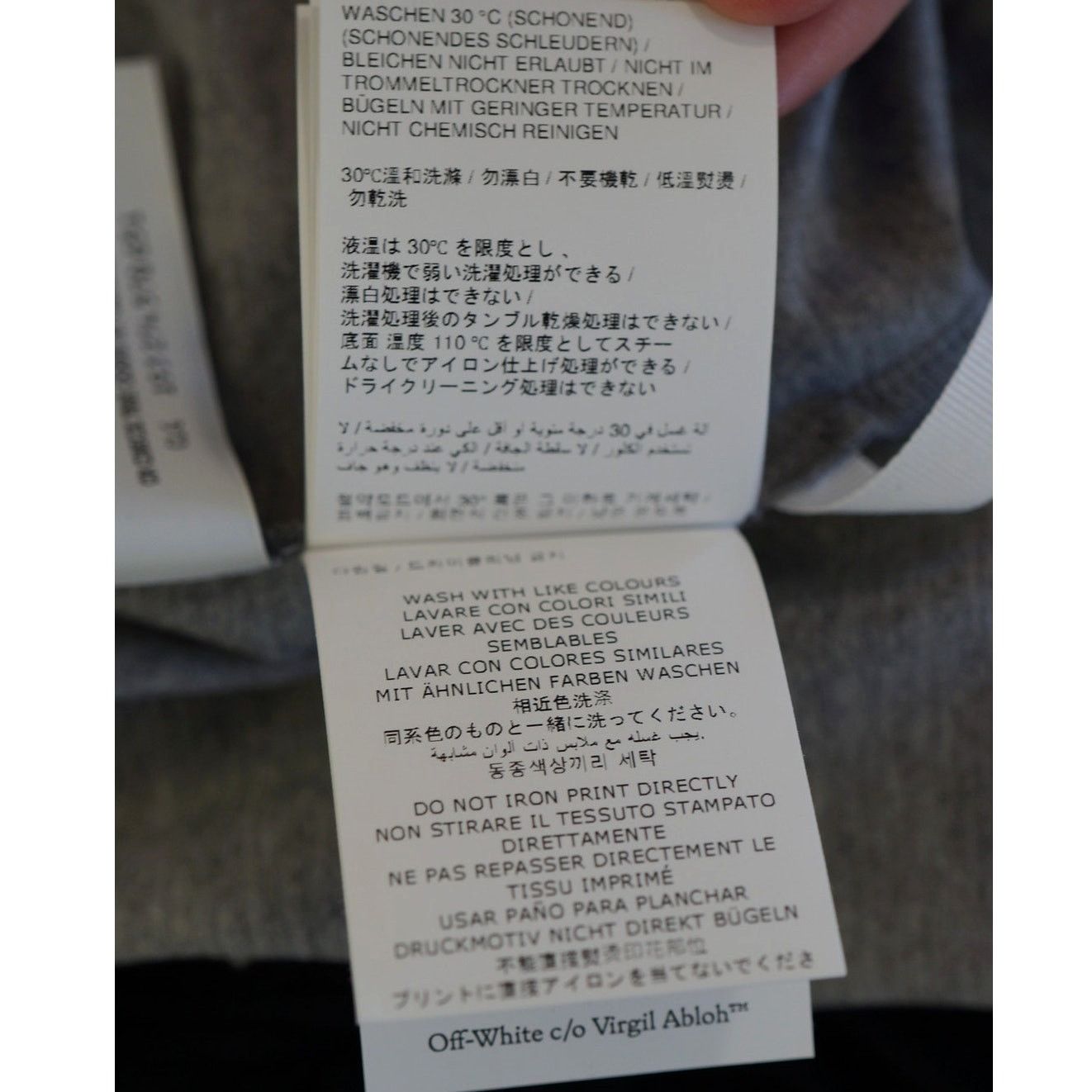 Off-White Off-White c/o Virgil Abloh - "OFF" Mini Dress Gray / IT 40 Size S / US 4 / IT 40 - 9 Thumbnail
