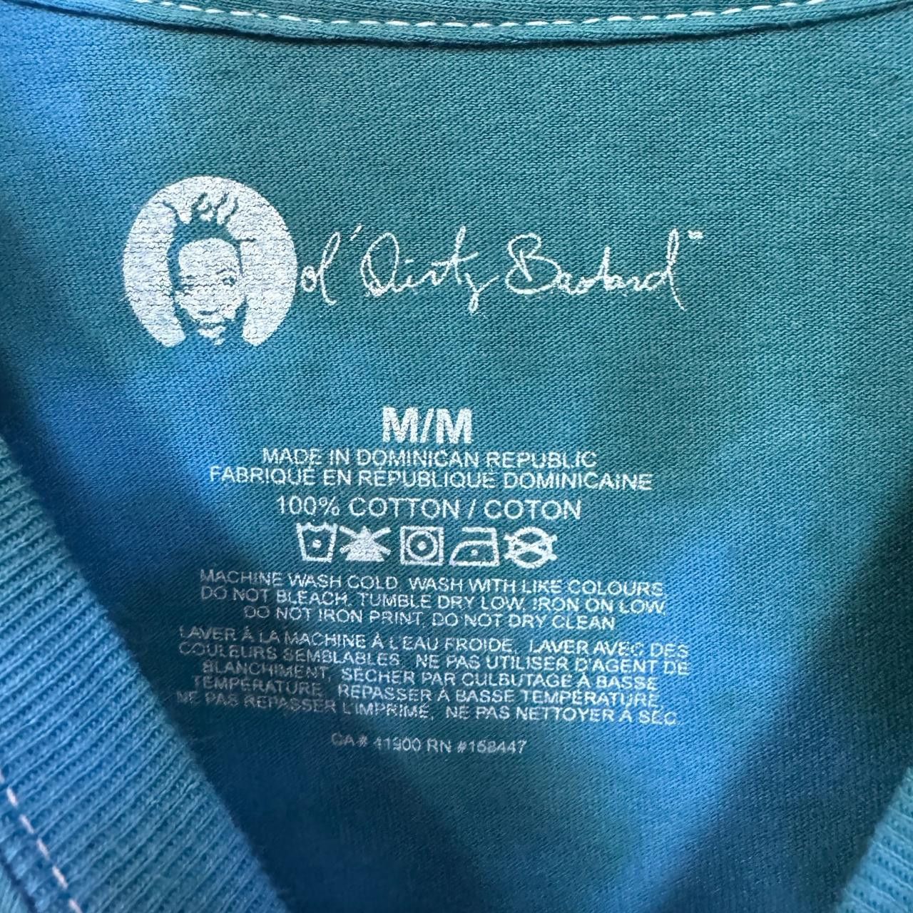 Rap Tees × Wu-Tang Clan Ol Dirty Bastard Return to 36 Chamber Oversize Rap Tie Dye M Size US M / EU 48-50 / 2 - 4 Thumbnail