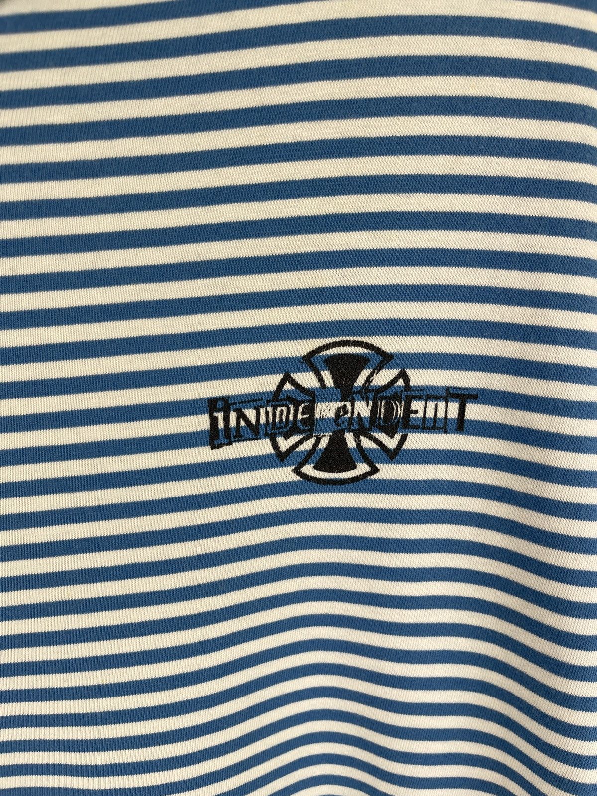 Other Independent Truck Co. Vintage striped double logo tee shirt Size US XL / EU 56 / 4 - 7 Thumbnail