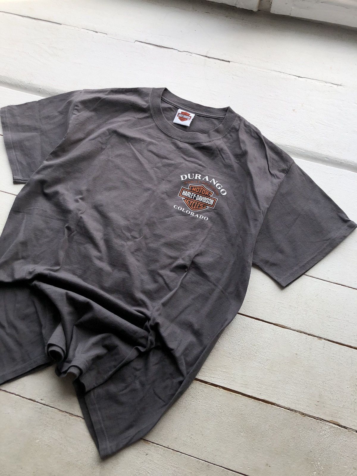 Harley Davidson Vintage T shirt Harley-Davidson One Million Dollars Durango Size US L / EU 52-54 / 3 - 1 Thumbnail