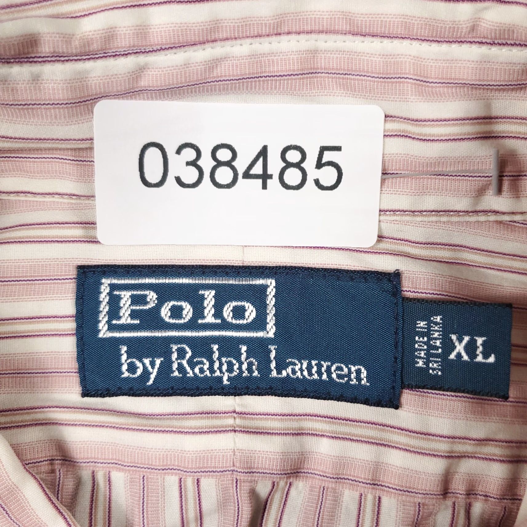 Ralph Lauren Ralph Lauren Button-Up Shirt Mens XL Pink Striped Long Sleeve Classic Size US XL / EU 56 / 4 - 6 Thumbnail