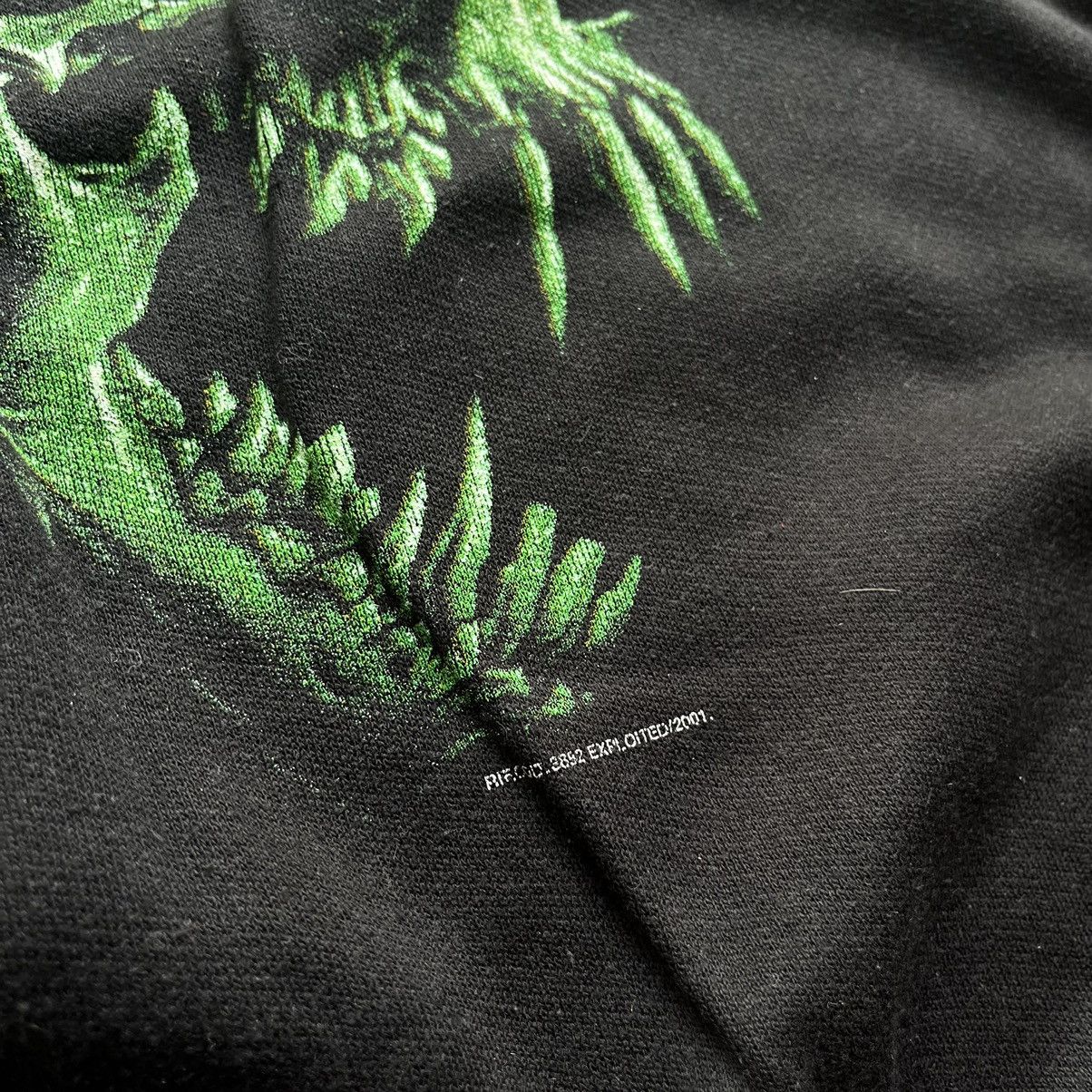 Band Tees × Vintage The Exploited Total Chaos Hoodie f*ck bastards Sweatshirt Size US M / EU 48-50 / 2 - 5 Thumbnail