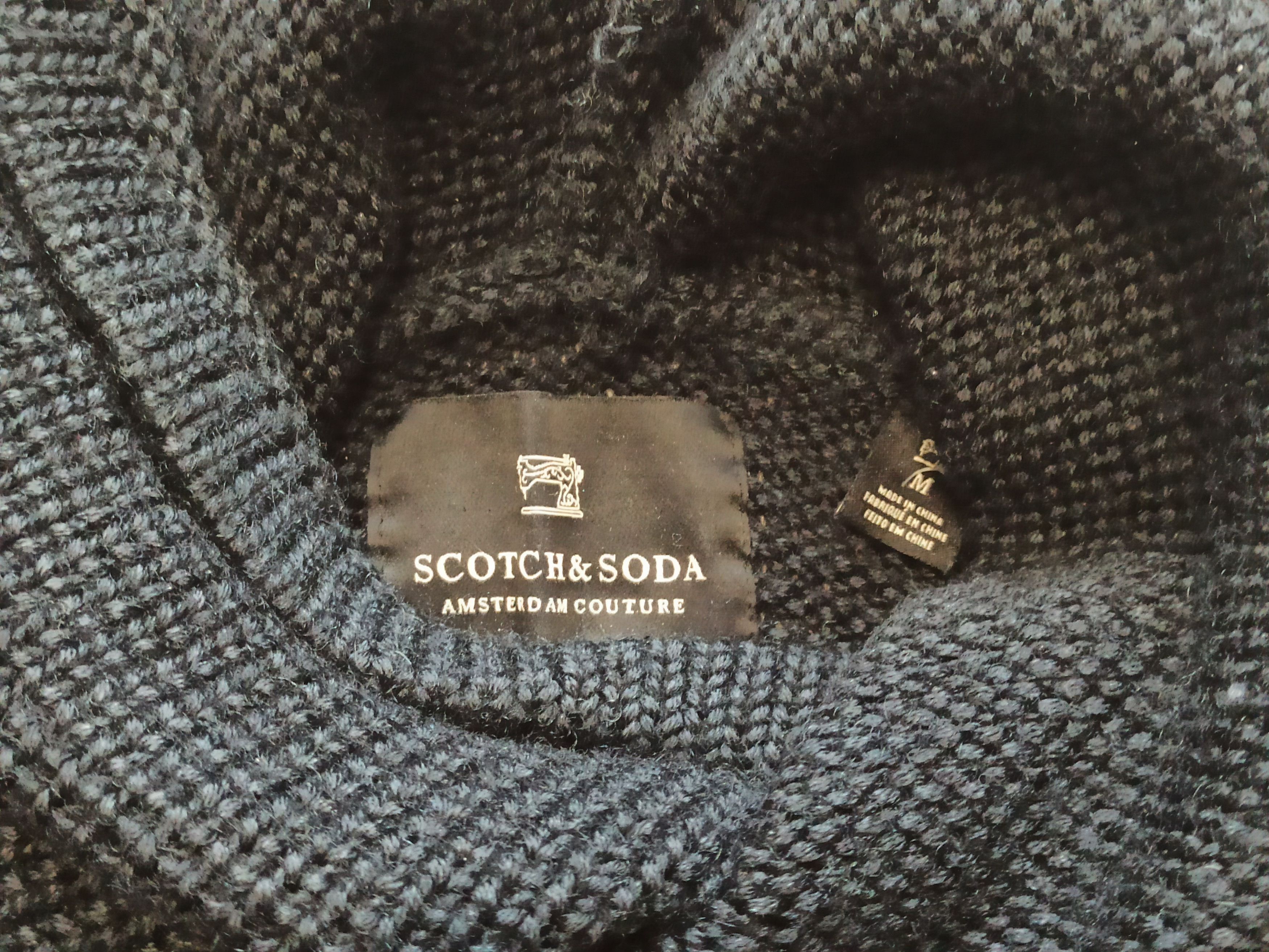 Scotch & Soda Scotch & Soda Men's Heavy Wool Hooded Pull Size US M / EU 48-50 / 2 - 4 Thumbnail