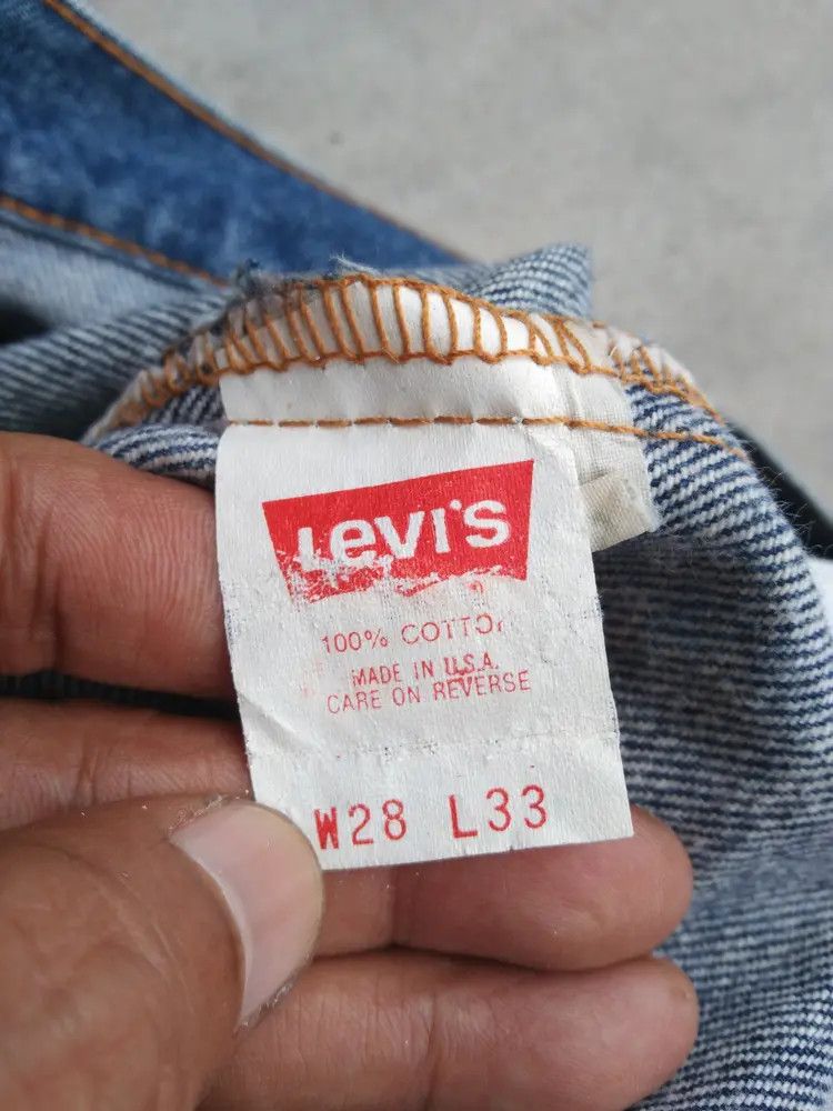 Levi's 90s Vintage Levi's Jeans 510 Made In USA Distressed Denim Size US 27 - 8 Thumbnail