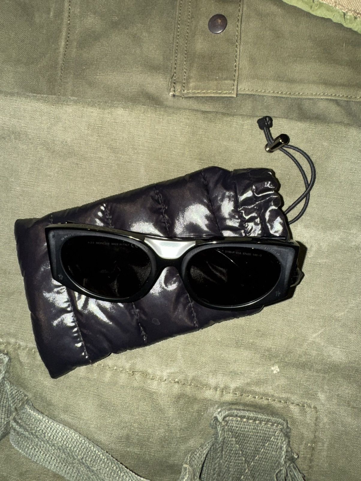 Moncler Moncler Genius x 1017 ALYX 9SM oval sunglasses Size ONE SIZE - 2 Thumbnail