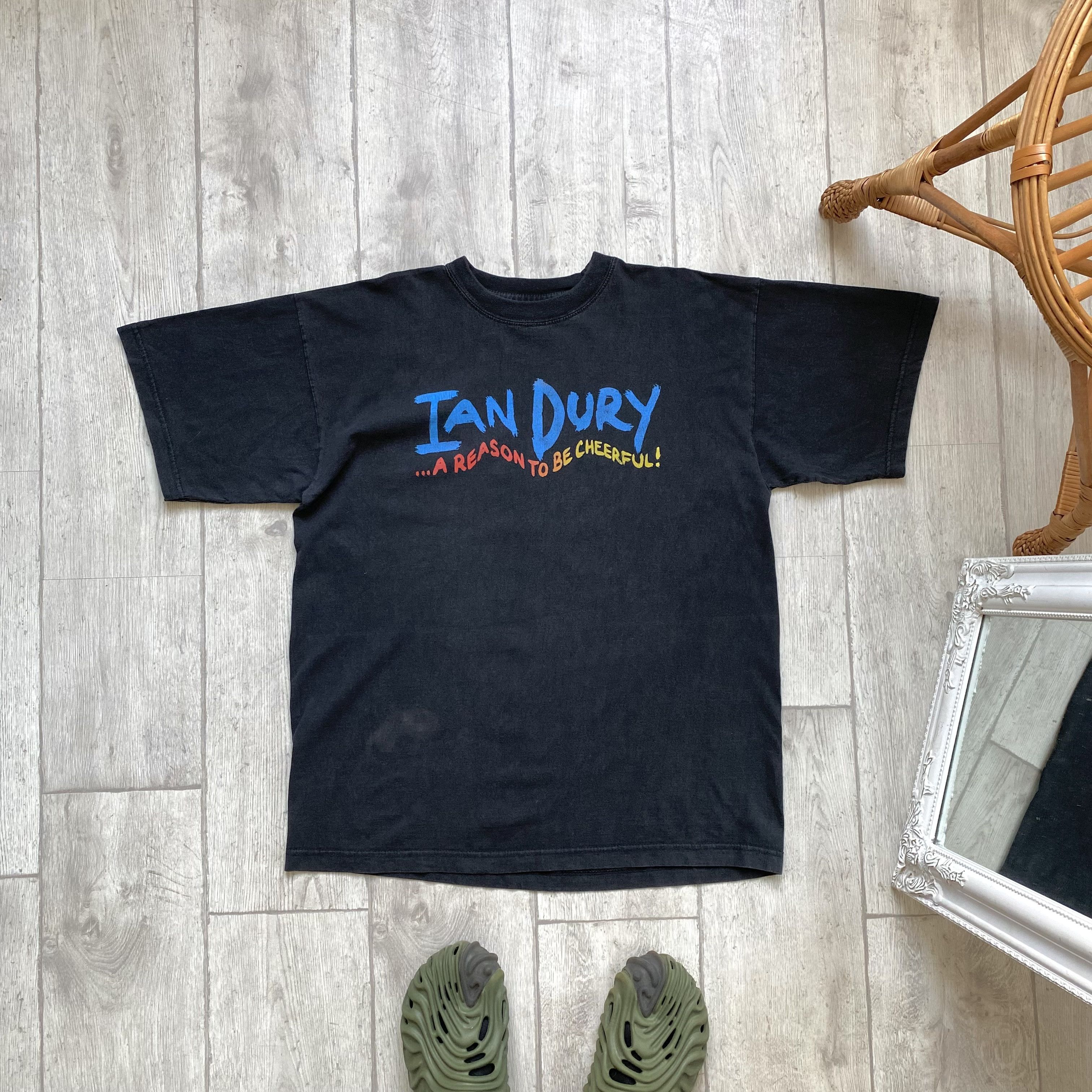 Band Tees 🎸 Vintage 90s Ian Dury Rock tee The Blockheads Size US L / EU 52-54 / 3 - 3 Thumbnail