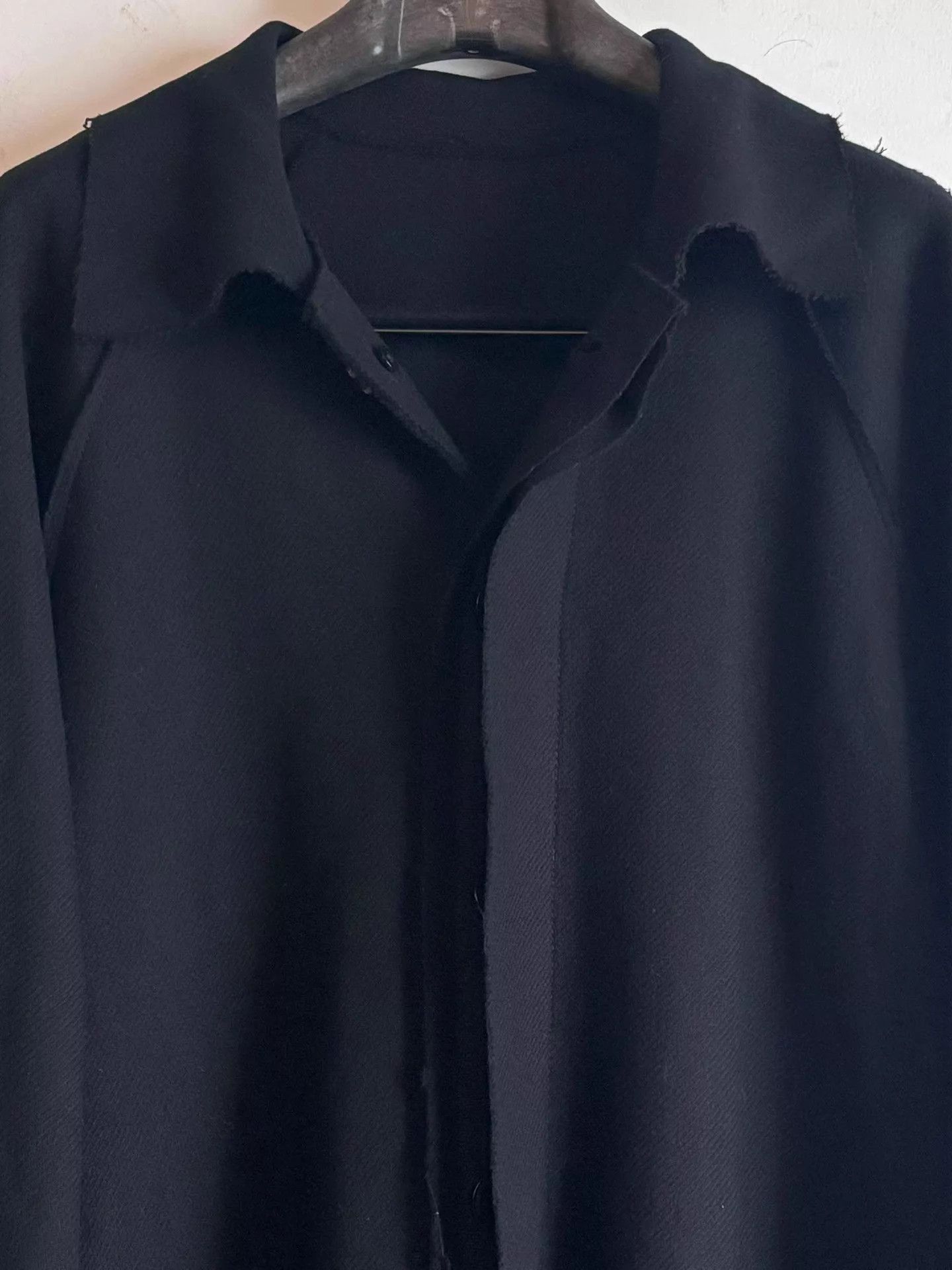 Ann Demeulemeester Ann Demeulemeester Single Layer Wool Blend Coat S Size S / US 4 / IT 40 - 4 Thumbnail