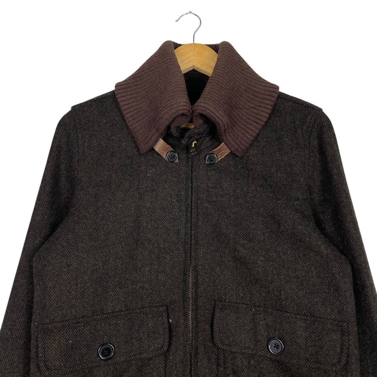 Japanese Brand × KOJIMA GENES × Kapital 💥JOHNBULL KOJIMA ZIPPER WOOL JACKET Size US S / EU 44-46 / 1 - 2 Thumbnail