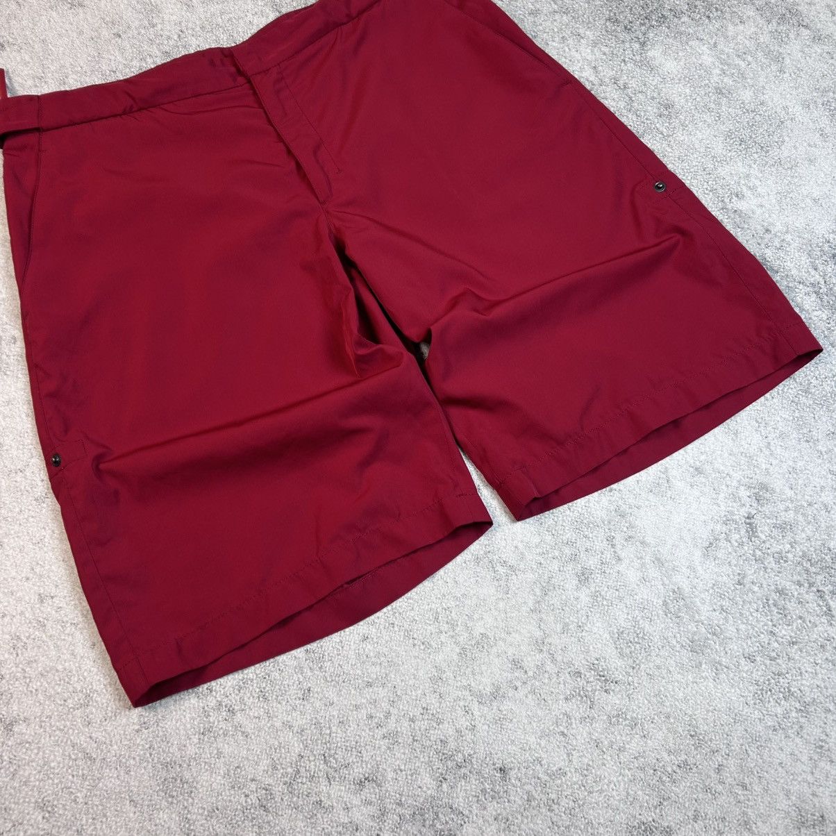 Prada Vintage Luxury Prada Milano Shorts Nylon Red Man’s Size US 34 / EU 50 - 3 Thumbnail