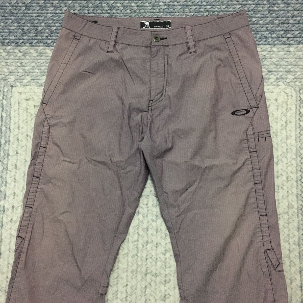 Oakley 💥Sun Faded💥 Vintage Oakley Baggy Utility Pants Size US 34 / EU 50 - 2 Thumbnail