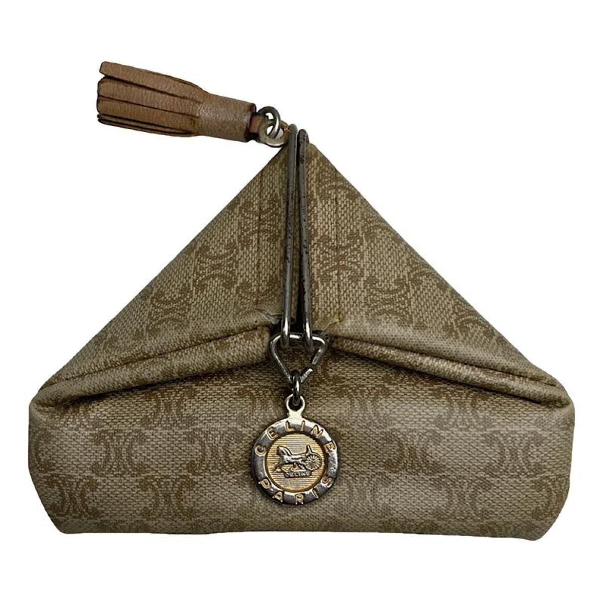 Celine Triomphe Beige Leather Wallet Size ONE SIZE - 1 Thumbnail