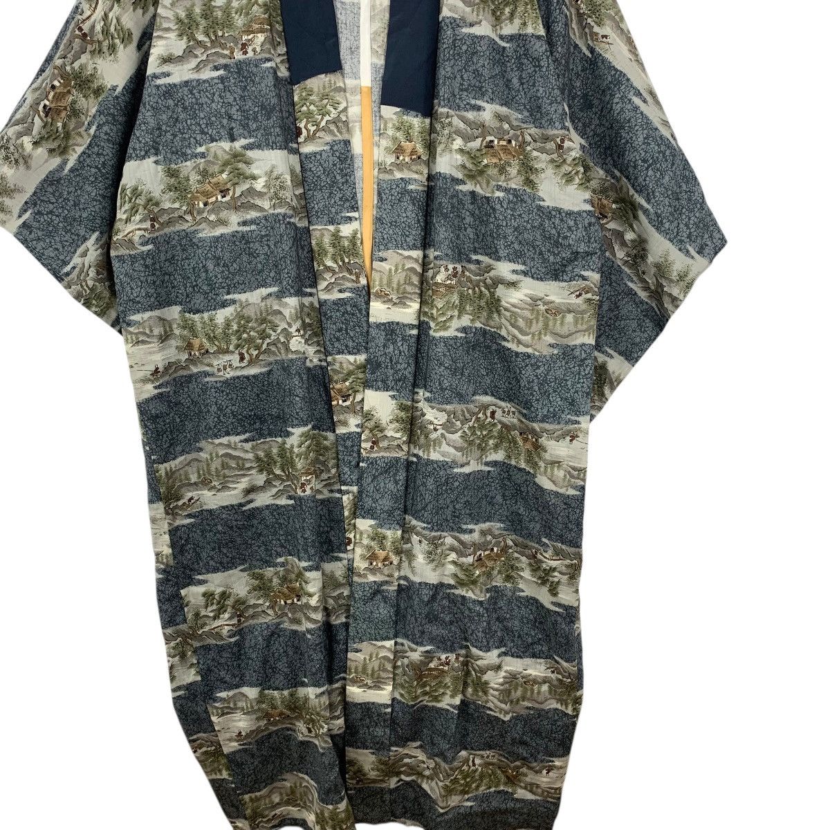 Vintage Vintage 70s KIMONO HOKKAIDO VILLAGE JAPAN Traditional Geisha Size XXL / US 16-18 / IT 52-54 - 4 Thumbnail