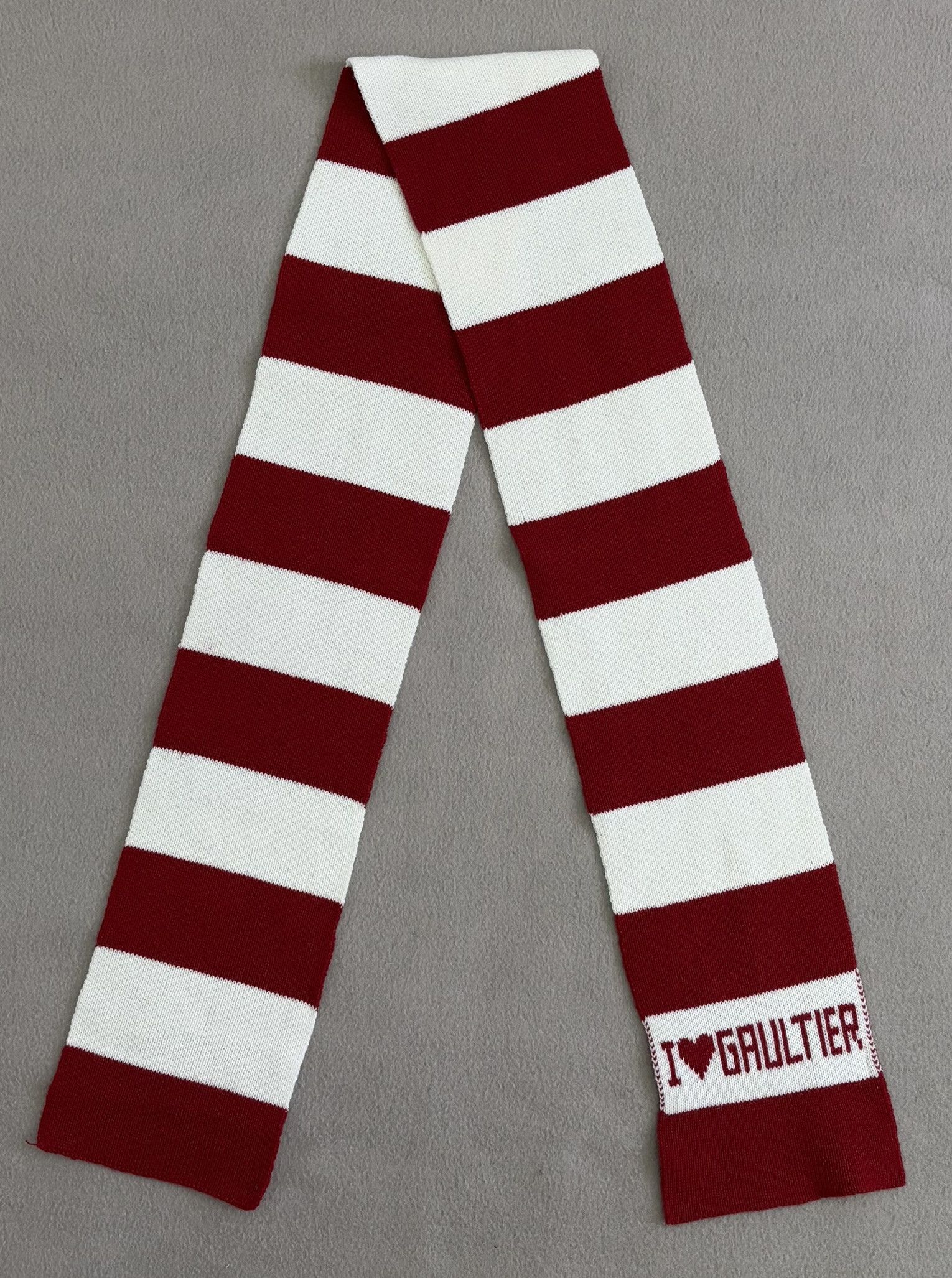 Jean Paul Gaultier Jean Paul Gaultier I Love Gaultier Scarf Size ONE SIZE - 2 Thumbnail