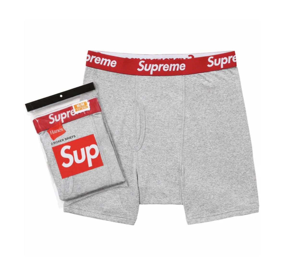 Supreme Supreme®/Hanes® Boxer Briefs (2 Pack) | Grailed