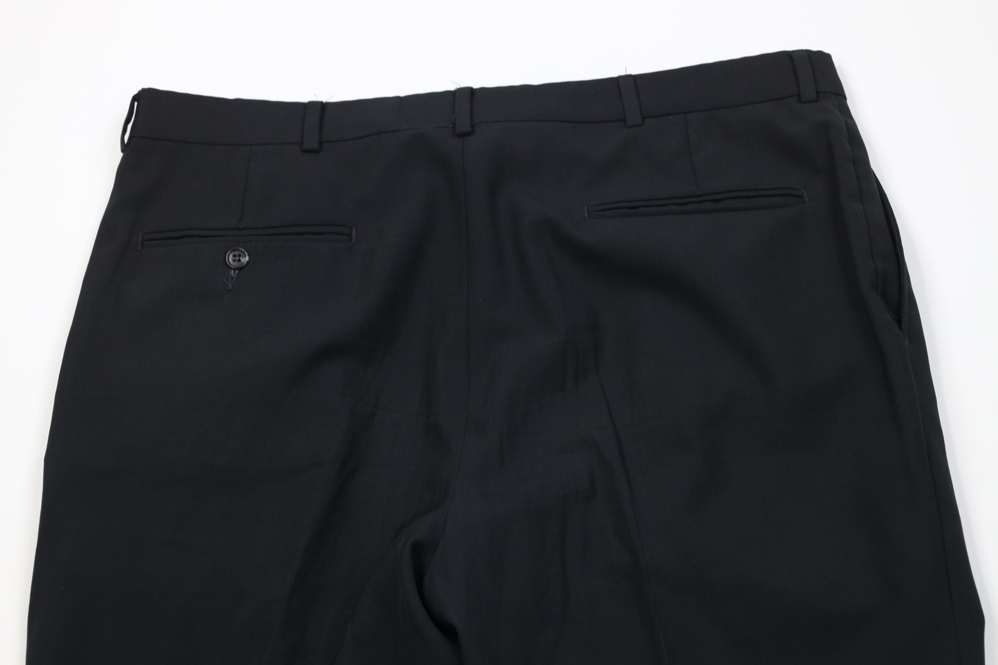 Vintage Vintage 90s Streetwear Wool Knit Wide Leg Chino Pants Size US 38 / EU 54 - 12 Thumbnail
