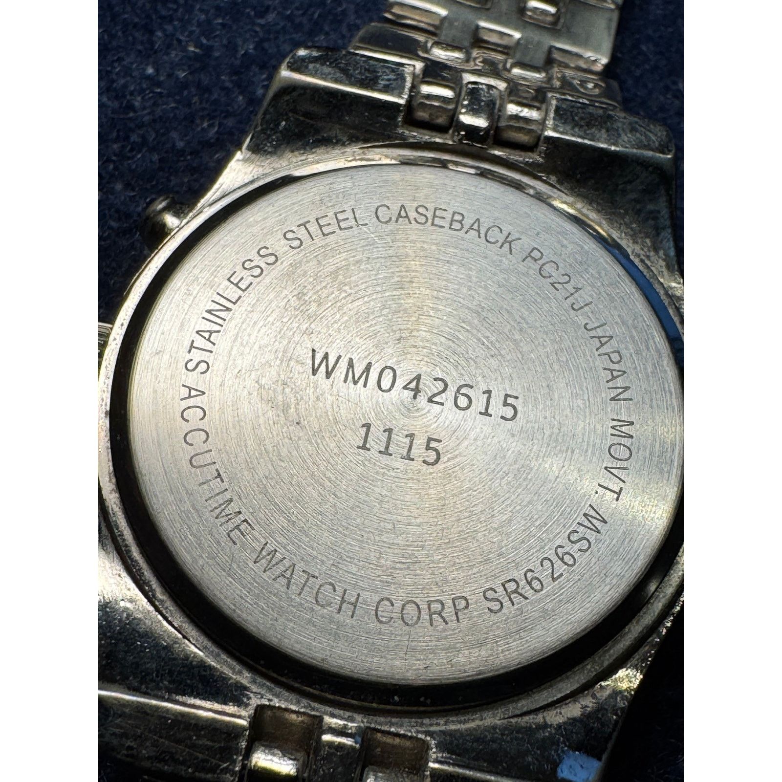 Other Accutime Watch Corp WM042615 1115 (needs battery) Size ONE SIZE - 6 Thumbnail