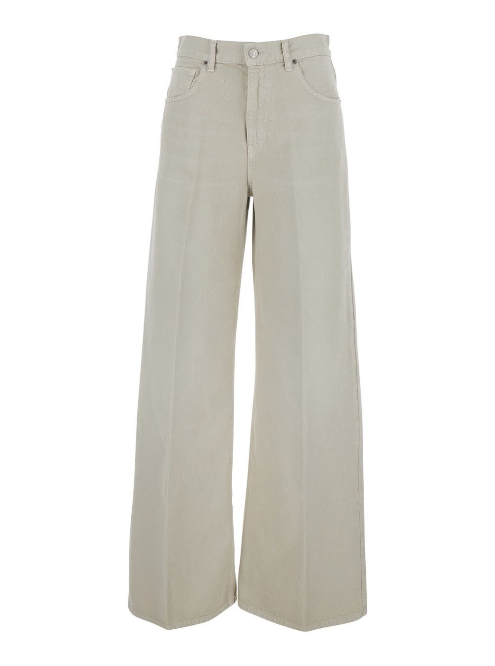Grifoni Blue Five-Pocket Pants with Denim Details Size 27" / US 4 / IT 40 - 1 Thumbnail
