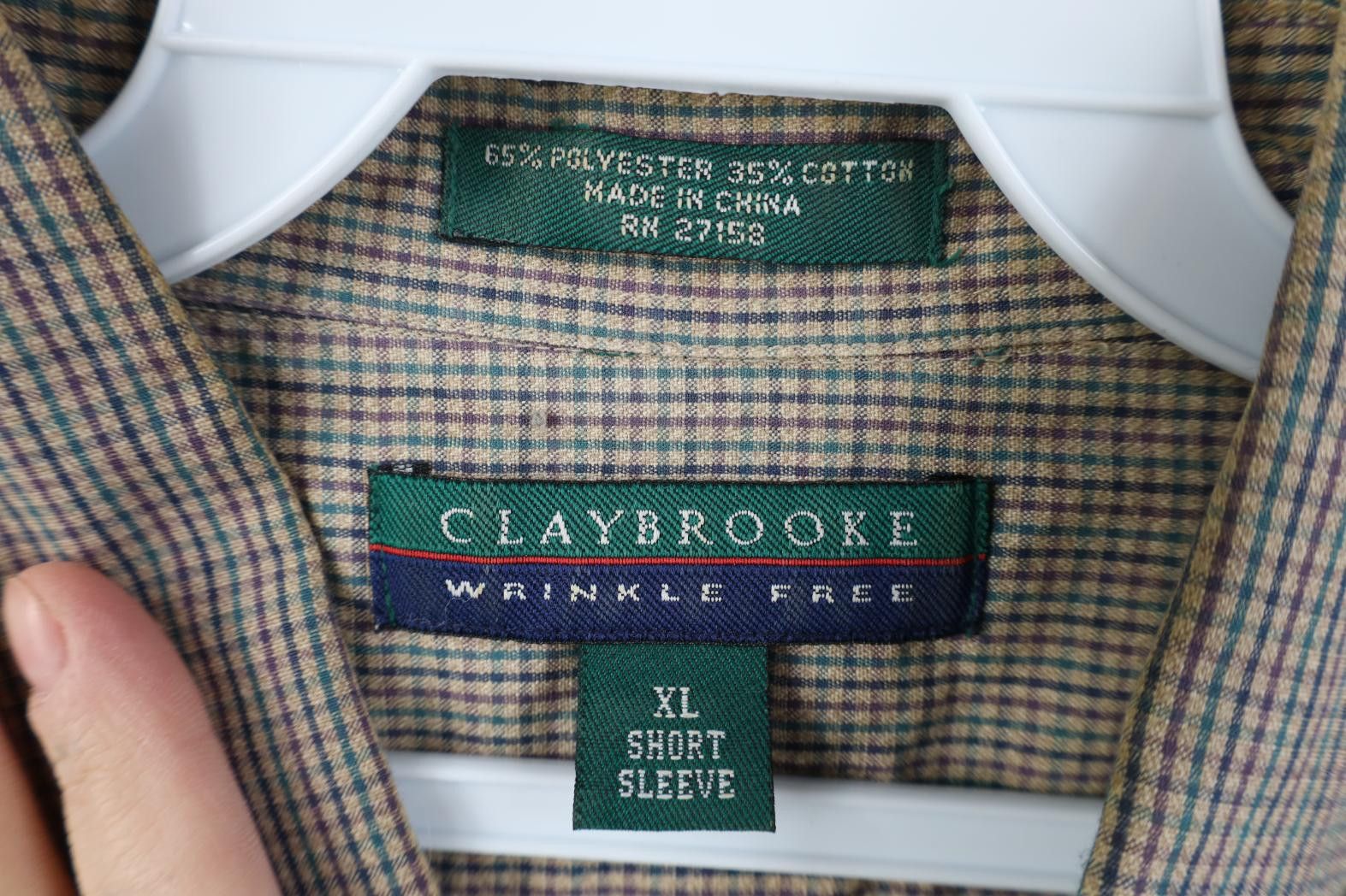 Vintage Vintage 90s Streetwear Short Sleeve Collared Button Shirt Size US XL / EU 56 / 4 - 10 Thumbnail