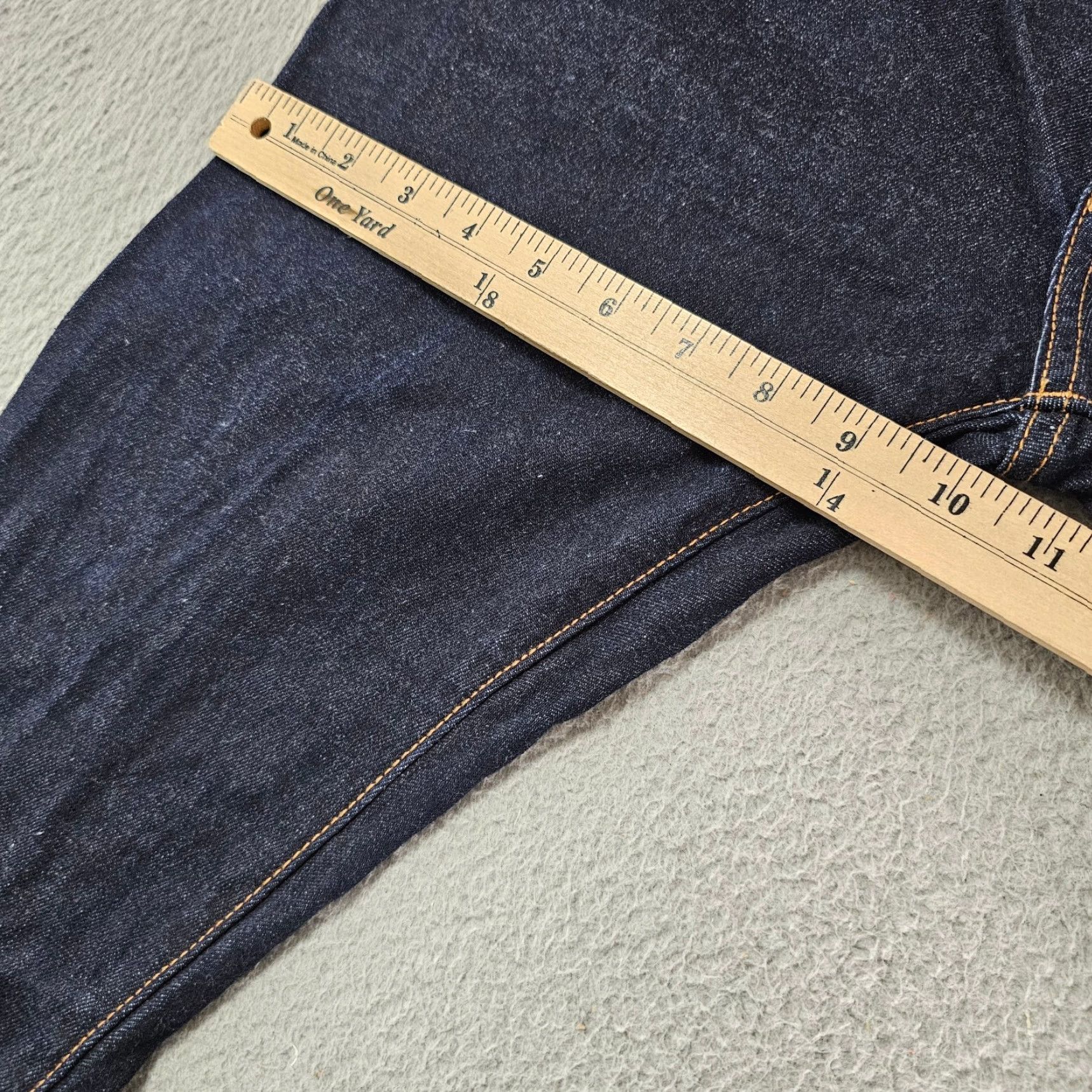J.Crew J. Crew Mercantile Jeans Slim Fit Men 32x32 Dark Blue Denim Cotton Zip 5-Pocket Brand J.CREW Regular Size 32 Mens Jeans Vintage No Size US 32 / EU 48 - 5 Thumbnail