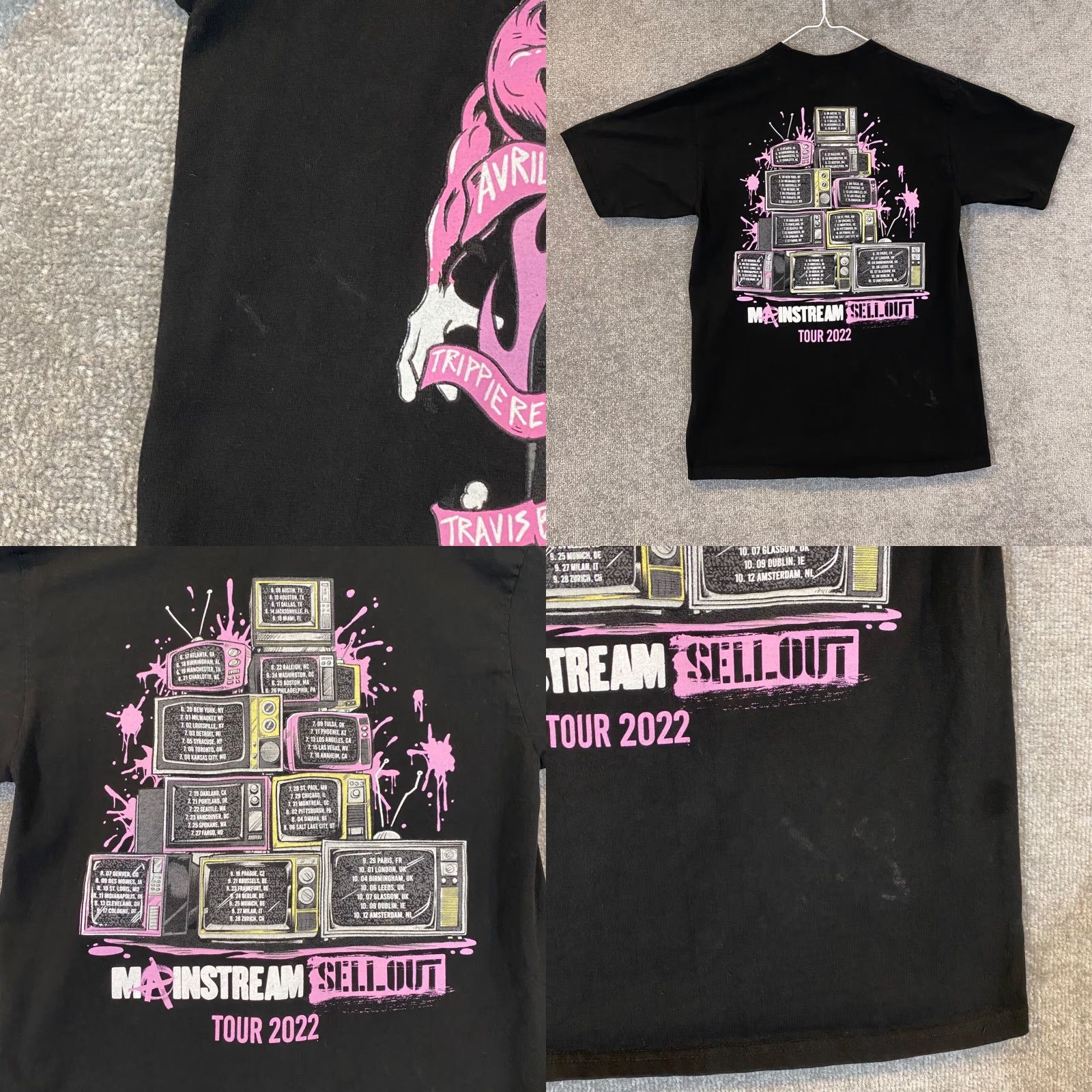 Vintage Machine Gun Kelly Shirt Mens Large Black Music Tee Authentic Size US L / EU 52-54 / 3 - 8 Thumbnail