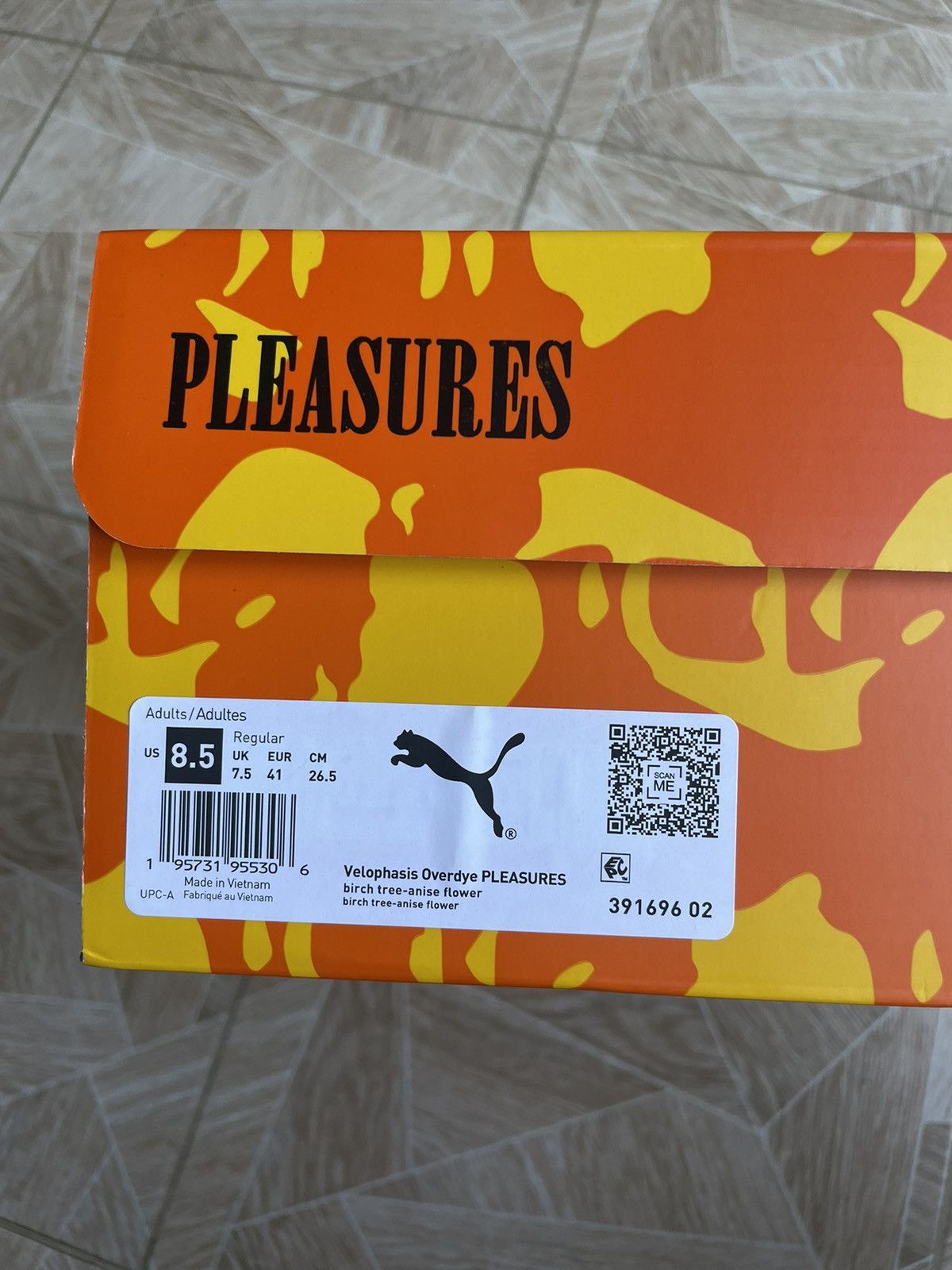 Pleasures × Puma Puma Pleasures Velophasis Overdye Birch Tree-anise Flower Size US 8.5 / EU 41-42 - 11 Thumbnail