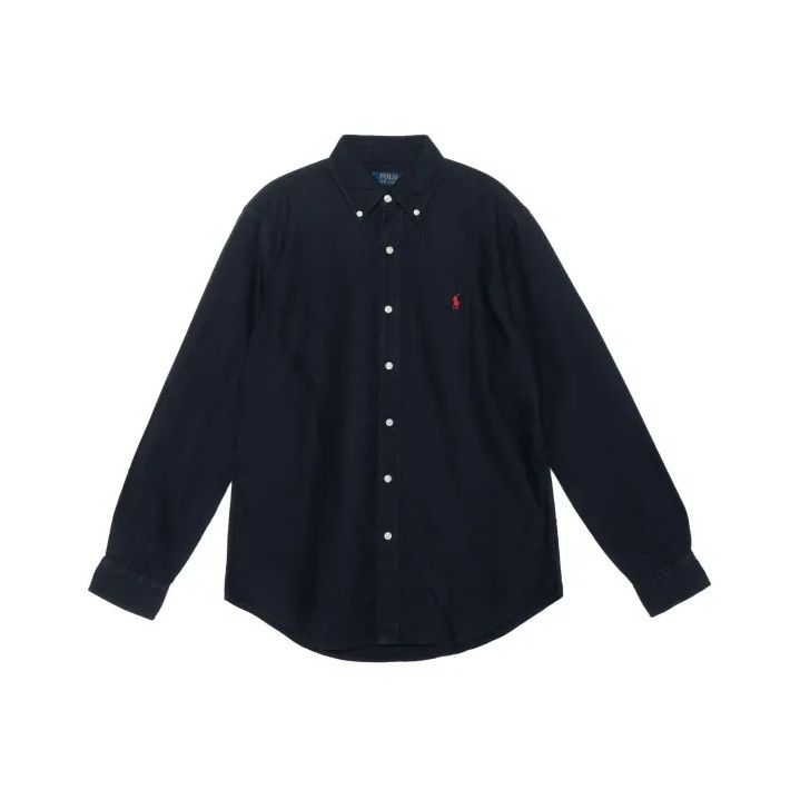 Polo Ralph Lauren Polo Ralph Lauren Classic Logo Embroidery Oxford Long-Sleeve Shirt Size US XL / EU 56 / 4 - 1 Thumbnail