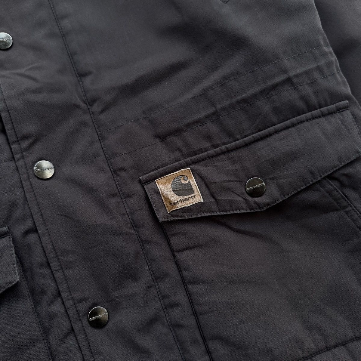 Carhartt VINTAGE CARHARTT WORKWEAR HOODED INSULATED WORK JACKET 90’S Size US S / EU 44-46 / 1 - 6 Thumbnail