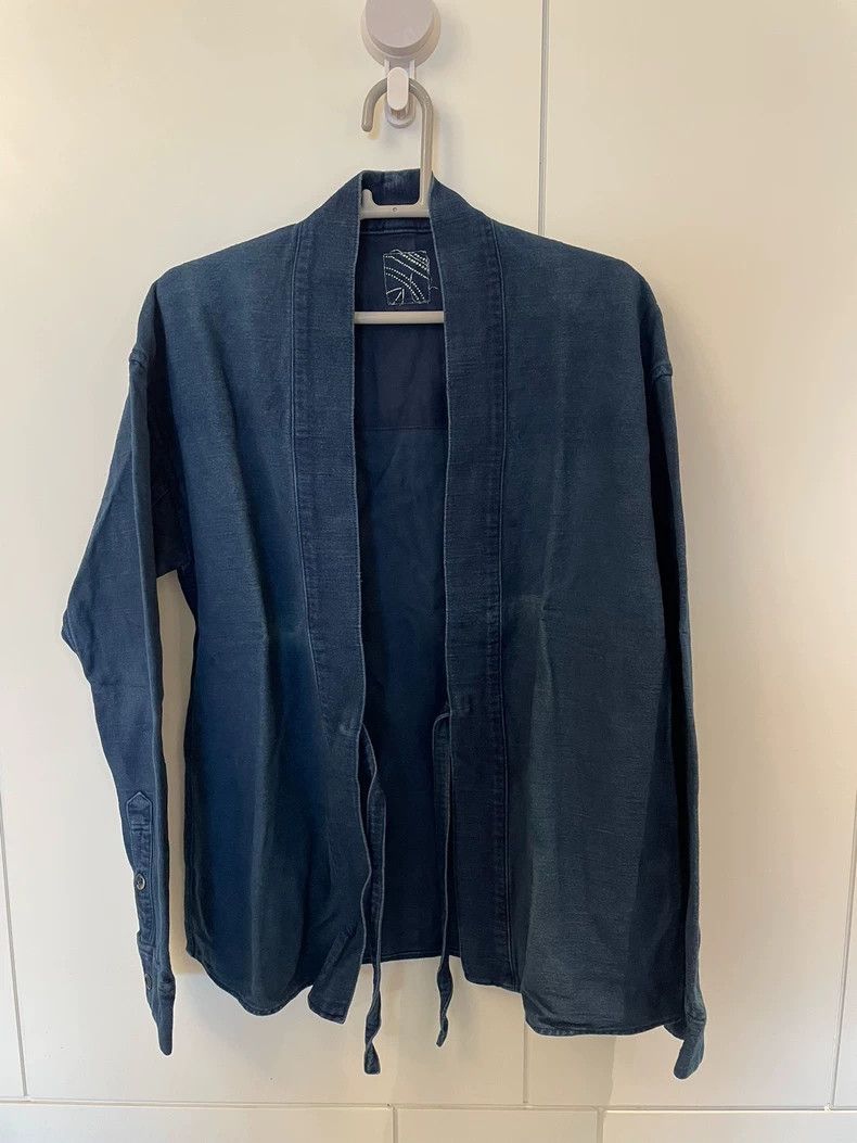Visvim visvim 16ss Blue Dye Taoist Robe 2505-Nextarrow Size US M / EU 48-50 / 2 - 1 Thumbnail
