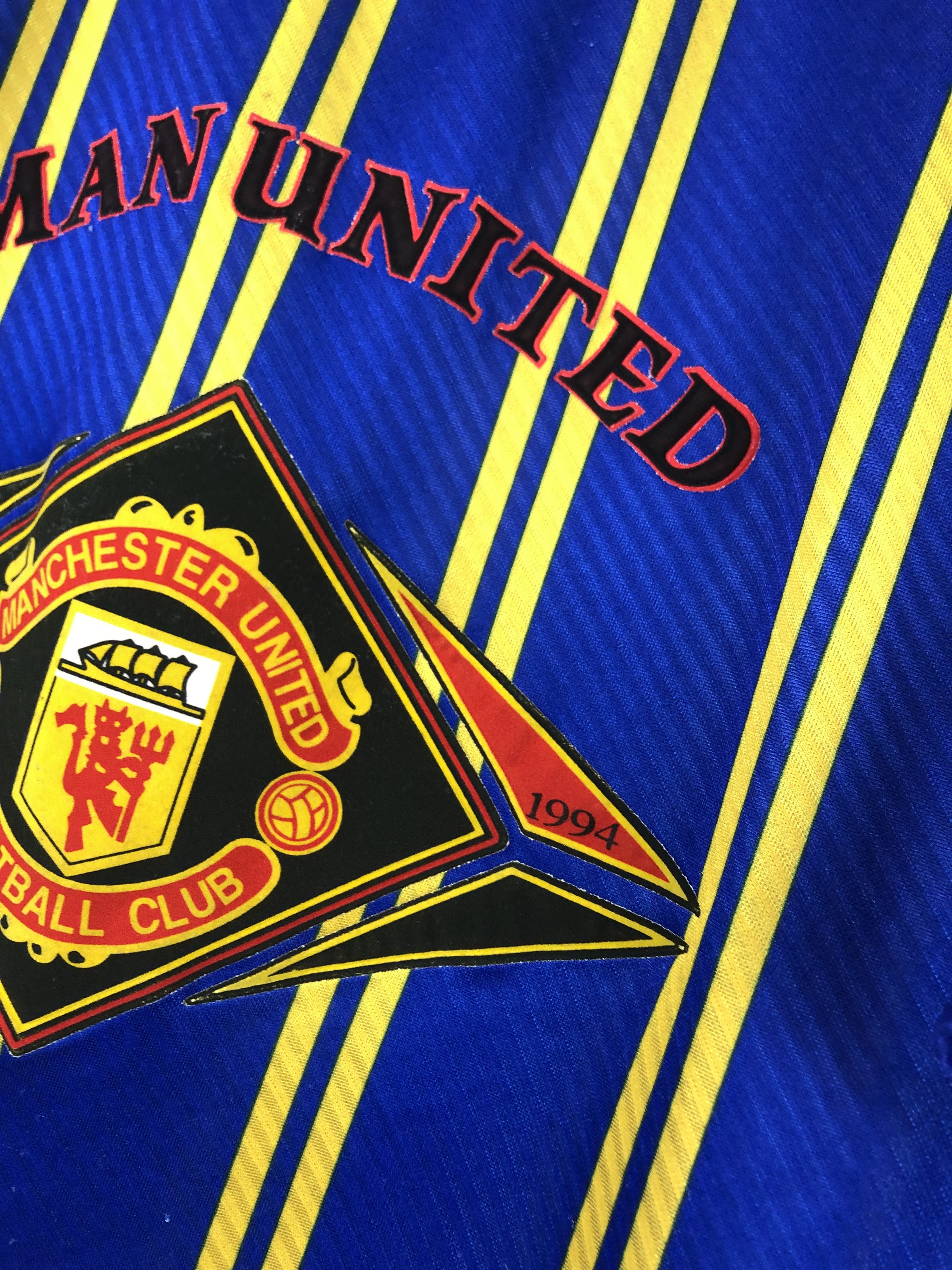 Umbro Vintage 90's Manchester United Football Shirt Soccer Jersey Size US M / EU 48-50 / 2 - 7 Thumbnail