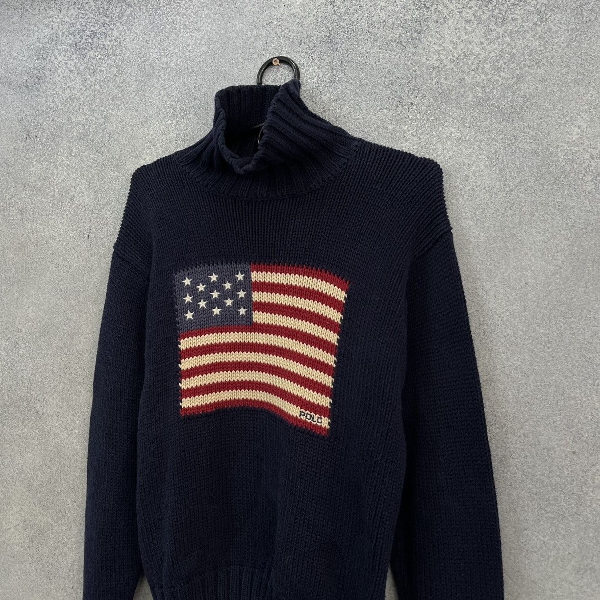 Polo Ralph Lauren Polo Ralph Lauren Sweater USA flag vintage Size US S / EU 44-46 / 1 - 2 Thumbnail