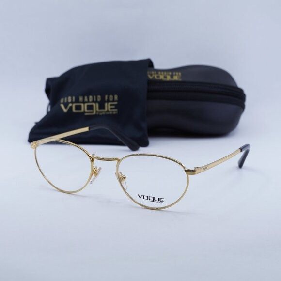 Vogue Vogue VO4084 280 Eyeglasses - Gold Frame Size ONE SIZE - 3 Thumbnail