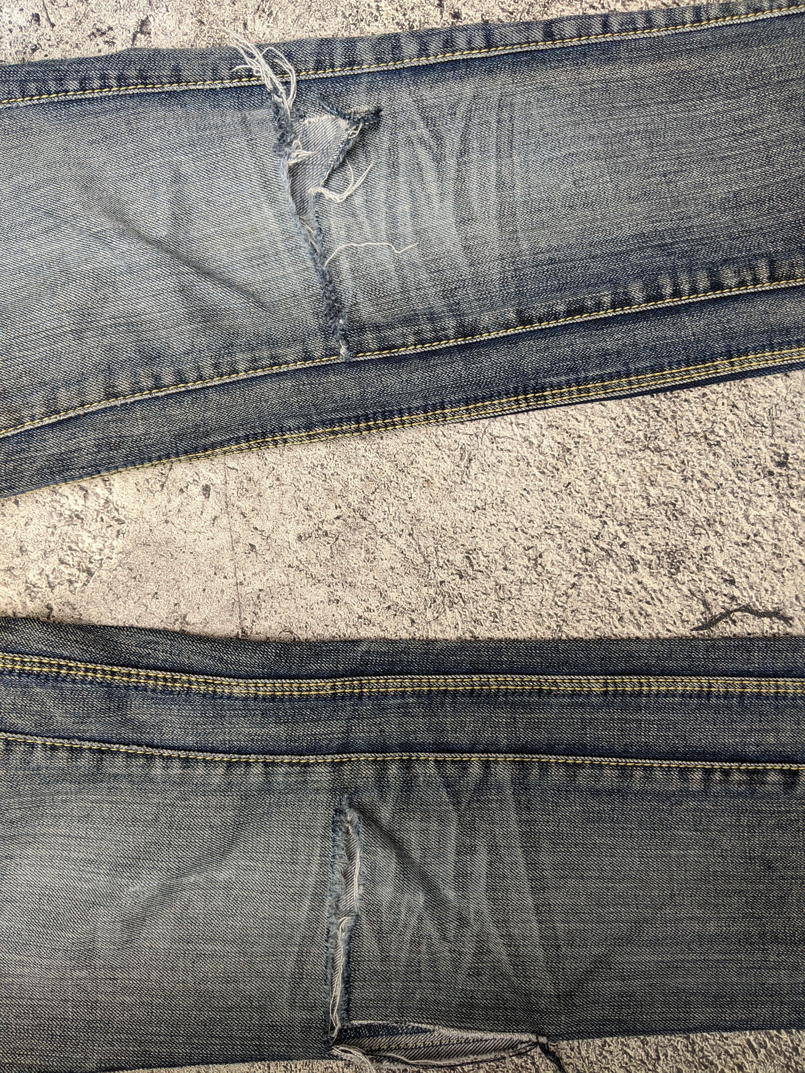 Nicole Club NCFM Nicole Club For Men Distressed Wishkers Jeans Size US 32 / EU 48 - 9 Thumbnail