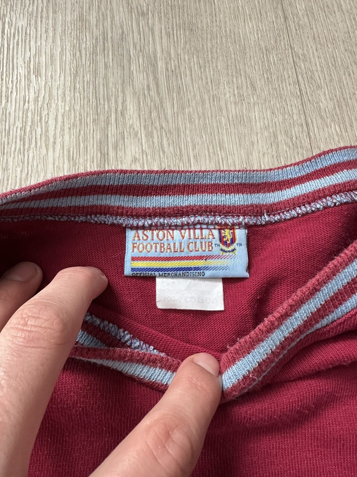 Vintage Vintage Aston Villa soccer jersey 80-90s Size US L / EU 52-54 / 3 - 5 Thumbnail