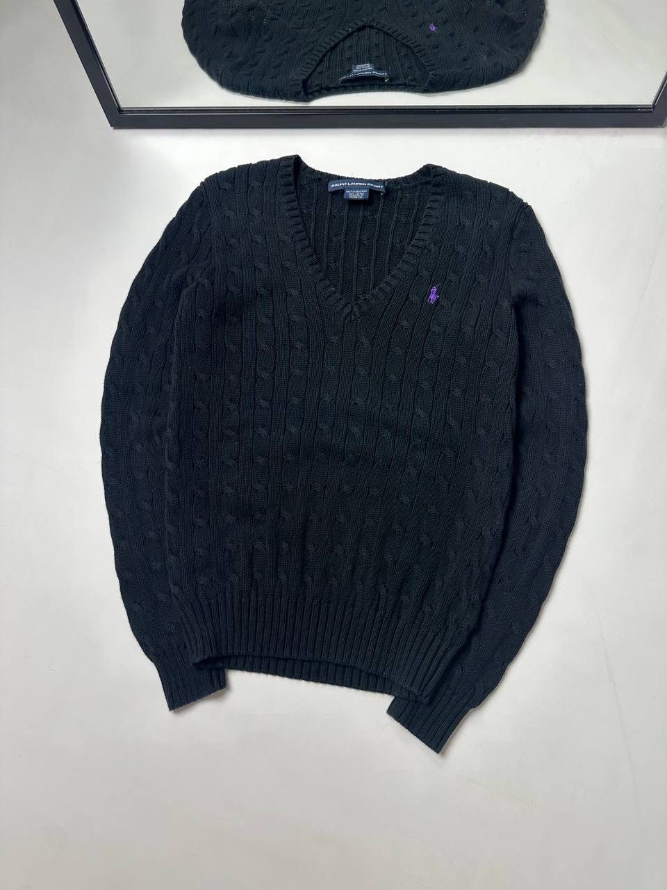 Polo Ralph Lauren Polo Ralph Lauren Women Cable Knite Sweater Vintage 00s Size M / US 6-8 / IT 42-44 - 1 Thumbnail