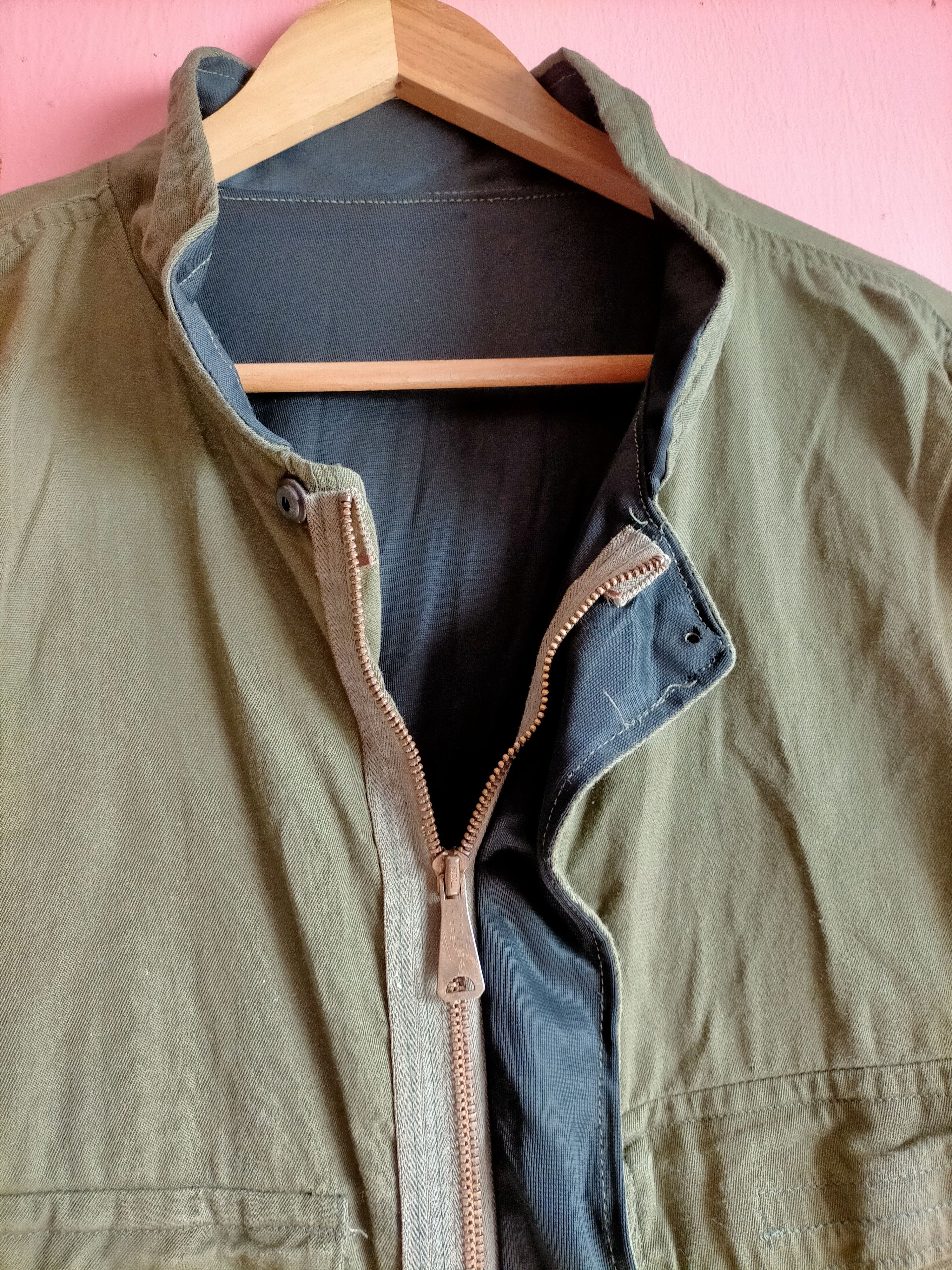Vintage Vintage 70s Us Army Suit Chemical Protective Jacket Size US M / EU 48-50 / 2 - 6 Thumbnail