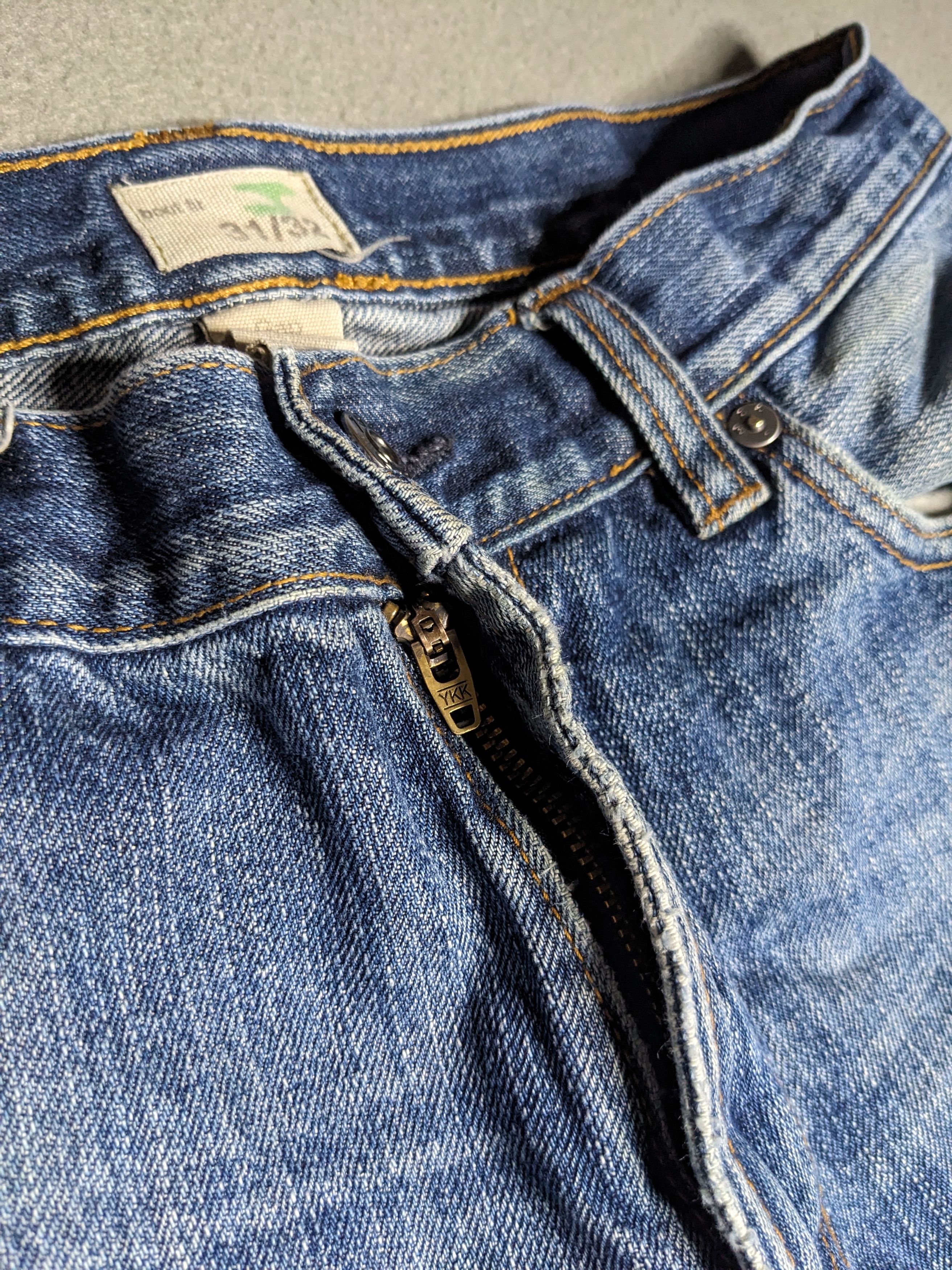 Gap VINTAGE Gap 1969 Jeans 30x28 Straight Wide Denim Size US 30 / EU 46 - 12 Thumbnail
