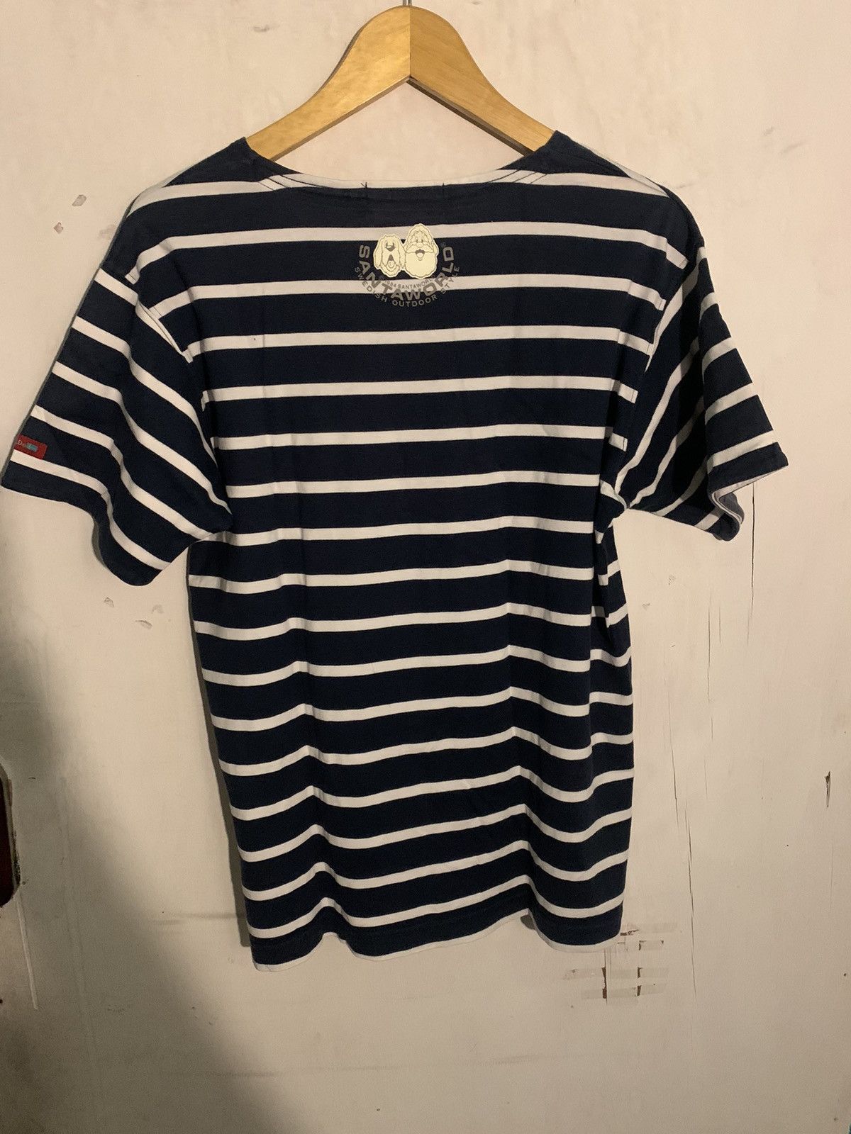 Anime × Vintage Santa word tee Size US M / EU 48-50 / 2 - 3 Thumbnail