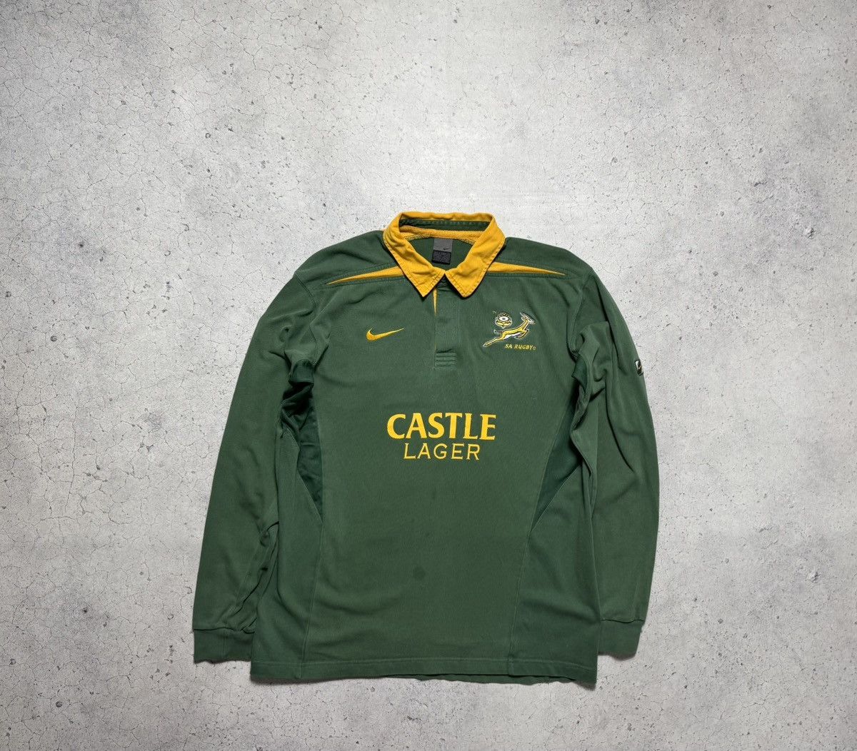 Nike Nike Vintage 90’s South Africa Rugby Sweatshirt Jersey Size US XL / EU 56 / 4 - 1 Thumbnail