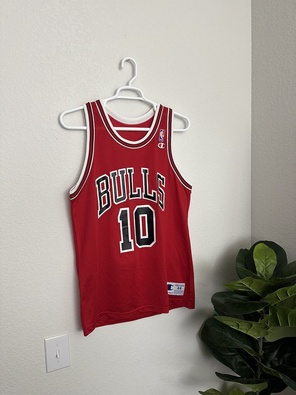 Champion × NBA × Vintage 90s NBA Champion Jersey Chicago Bulls BJ Armstrong 44/L Size US L / EU 52-54 / 3 - 1 Thumbnail
