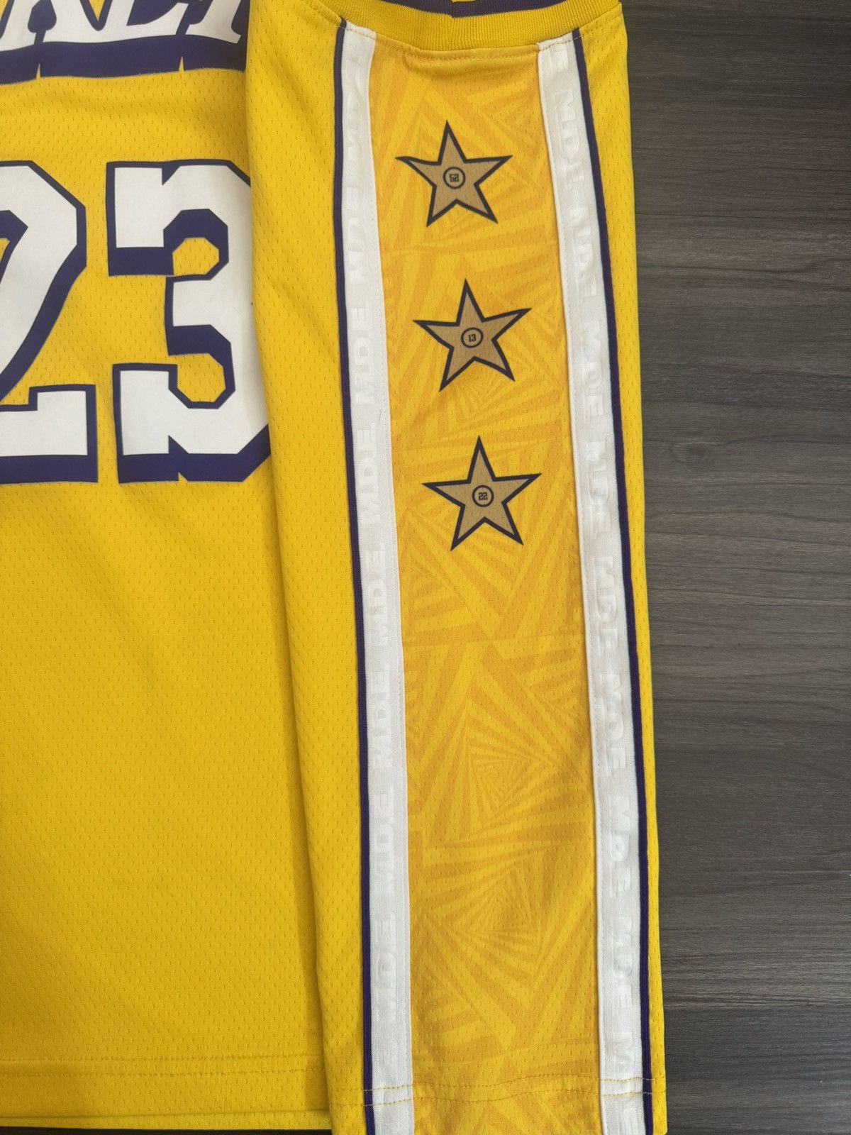 Nike LeBron James #23 Los Angeles Lakers NBA City Edition Jersey Size US XXL / EU 58 / 5 - 5 Thumbnail