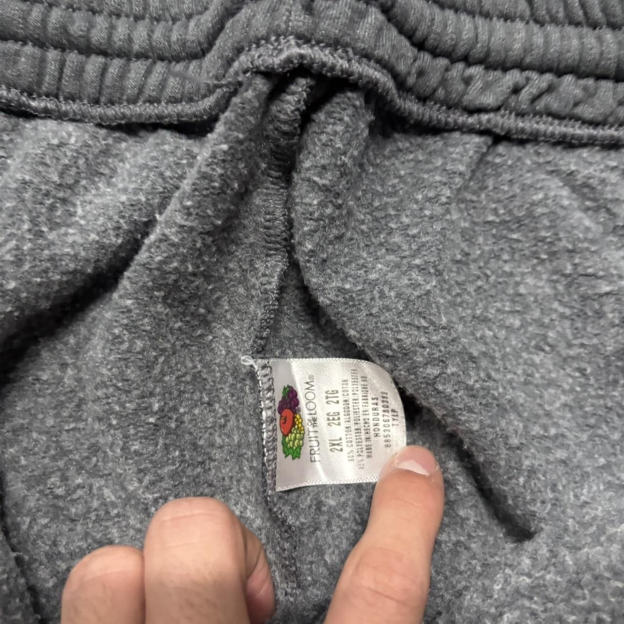 Japanese Brand × Vintage Crazy Vintage Y2K/2000s Baggy Dark Grey Skater Comfy Essential Sweatpants! Size US 36 / EU 52 - 6 Thumbnail
