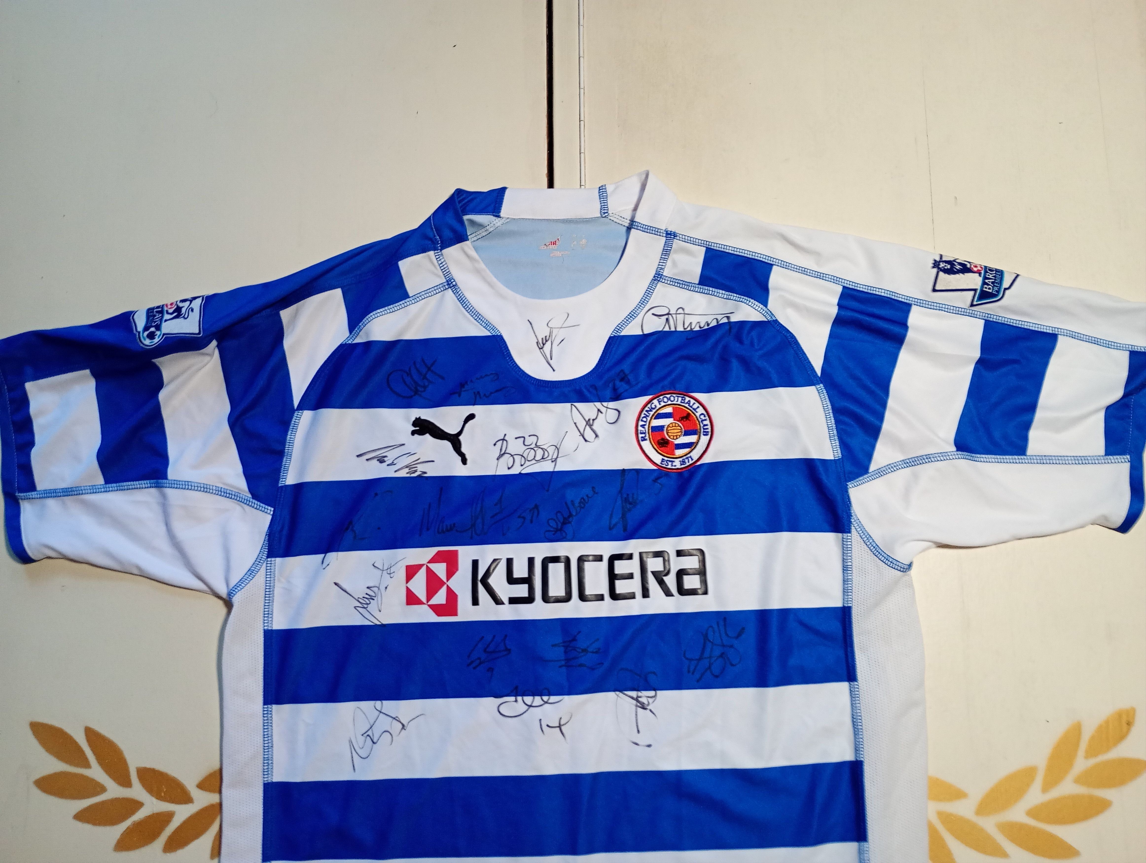 Puma Puma Reading FC Home Jersey 5 Sonko 2006-2007 Size US XL / EU 56 / 4 - 4 Thumbnail