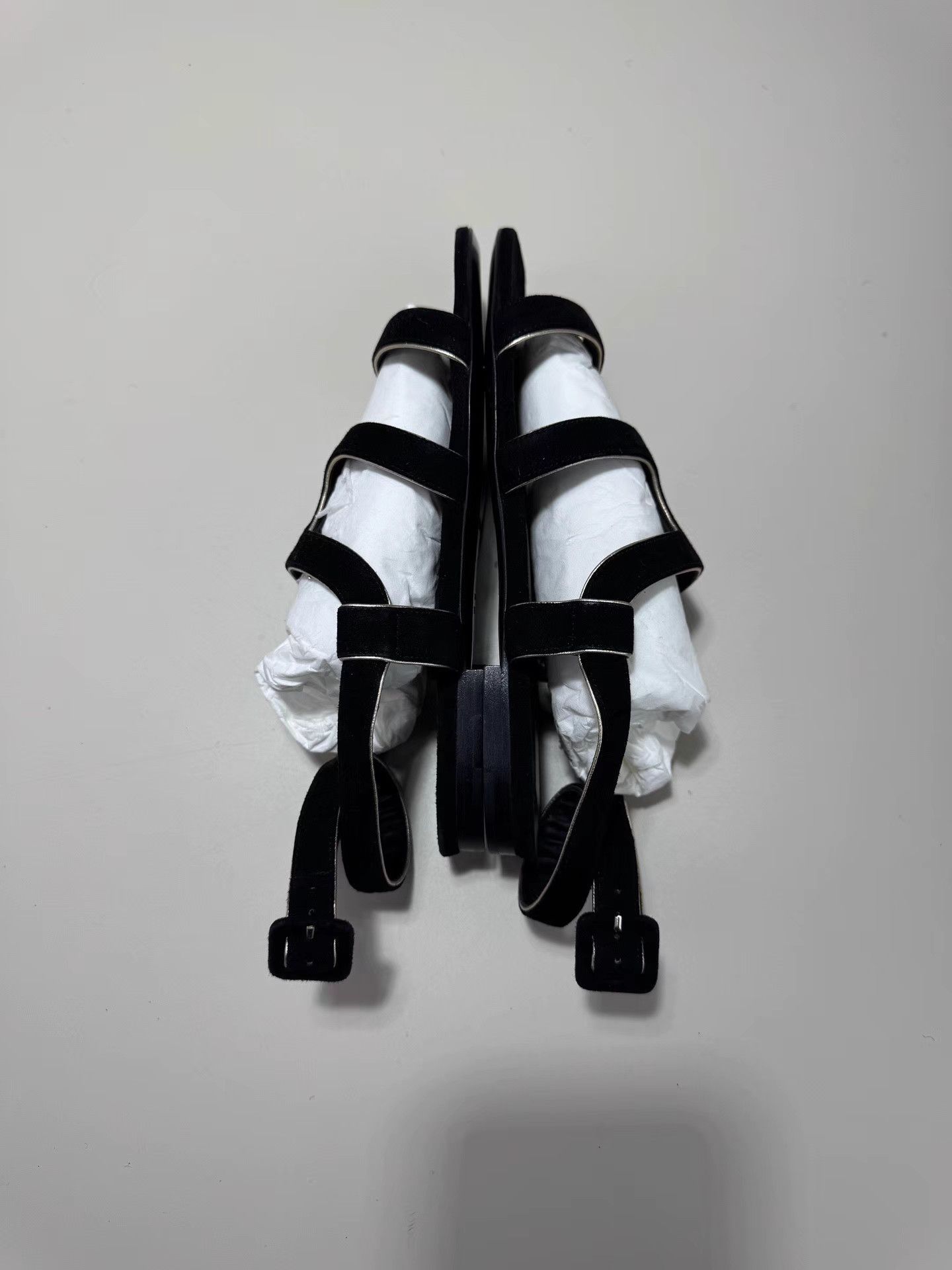 Hermes HERMES Black Sandals Size US 6 / IT 36 - 5 Thumbnail