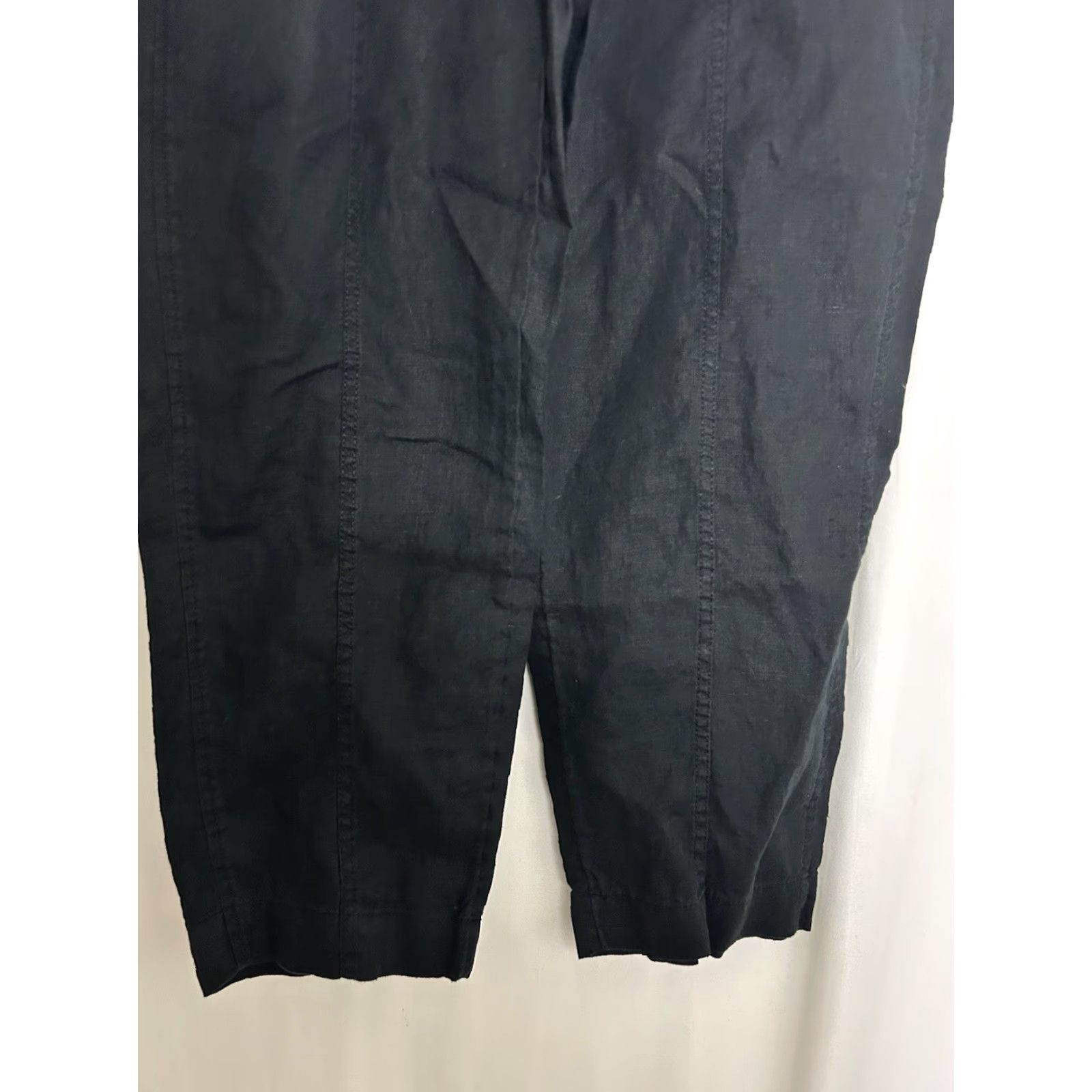 Athleta Athleta Womens Black Large Cotton Jogger Pants with Drawstring Closure User: Athleta Womens Black Large Cotton Jogger Pants with Drawstring Closure Size 36" / US 14 / IT 50 - 2 Thumbnail
