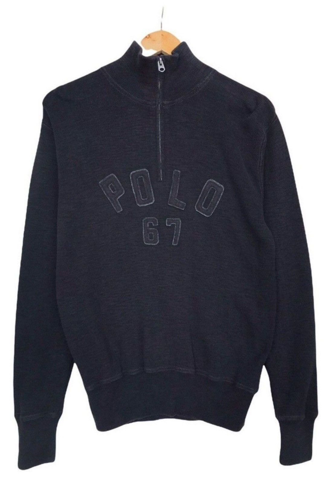 Polo Ralph Lauren × Ralph Lauren Vintage Polo Ralph Lauren Half Zip Sweater Sweatshirt M Size US M / EU 48-50 / 2 - 1 Thumbnail