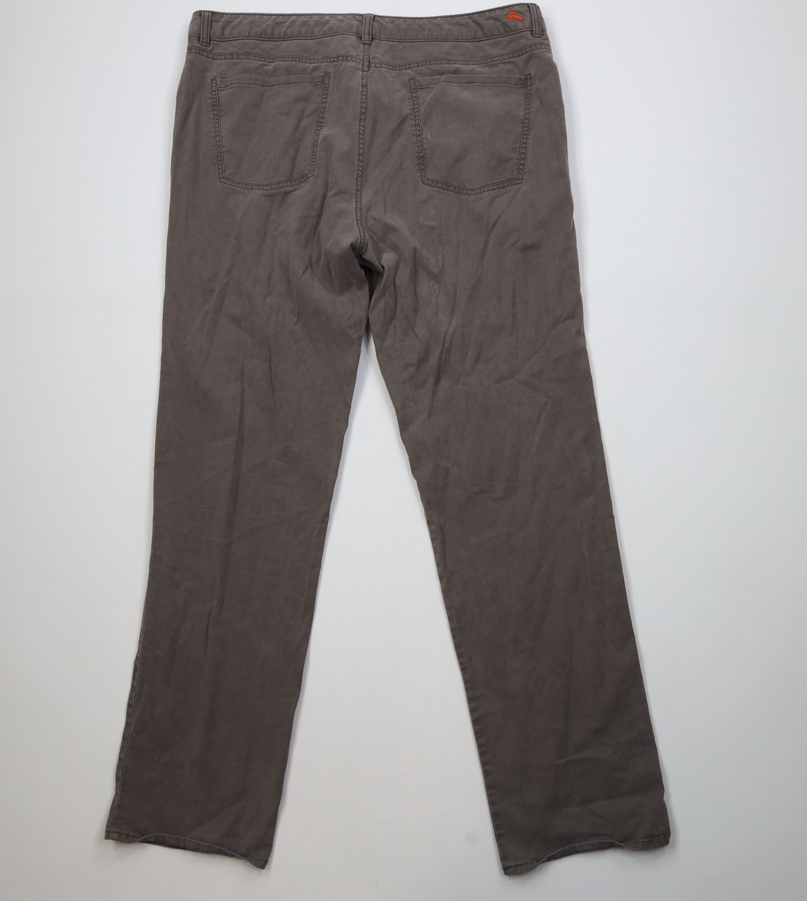 Tommy Bahama Vintage Y2K Tommy Bahama Relaxed Wide Leg Chino Pants Gray Size US 38 / EU 54 - 11 Thumbnail